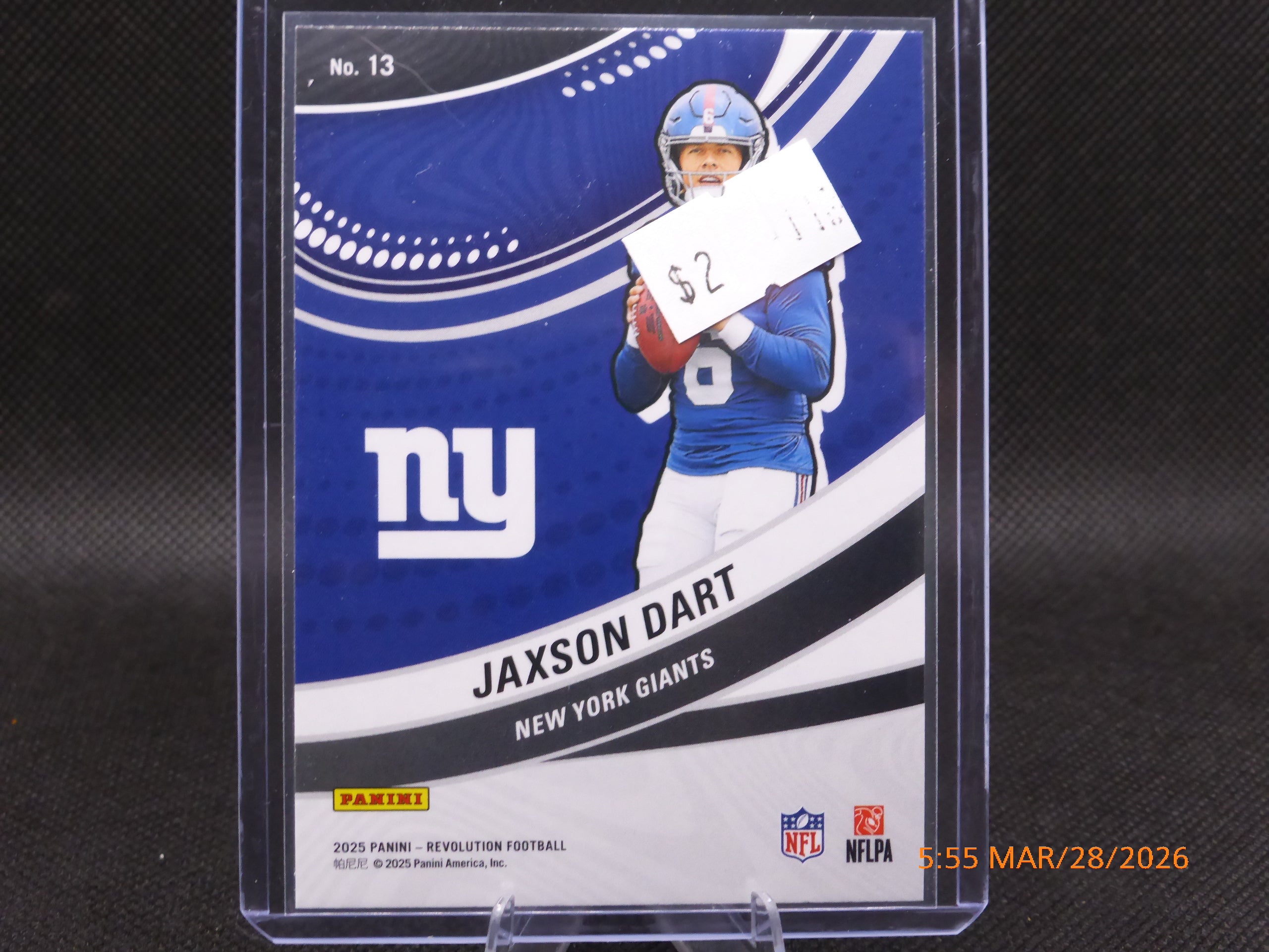25 Revolution Jaxson Dart #13 Futures