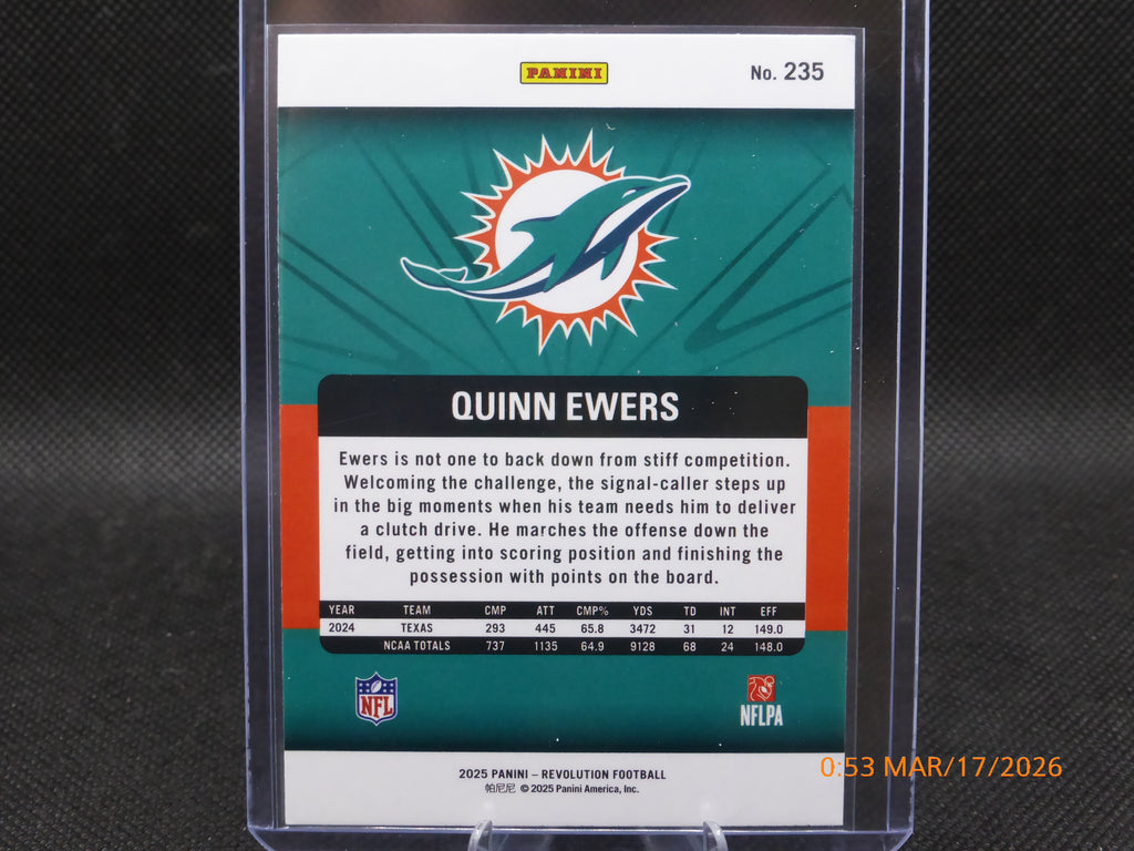 25 Revolution Quinn Ewers #235