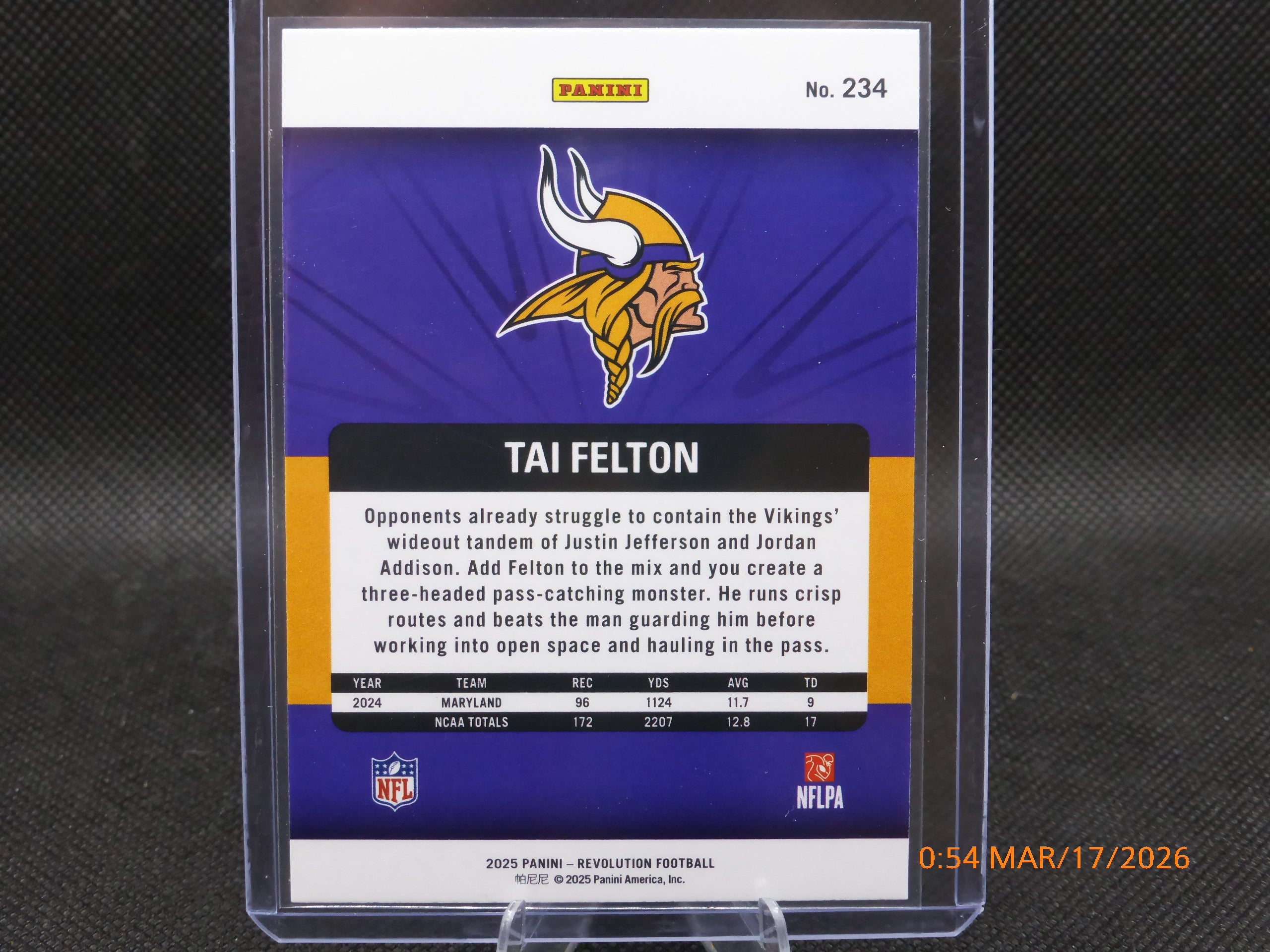 25 Revolution Tai Felton #234