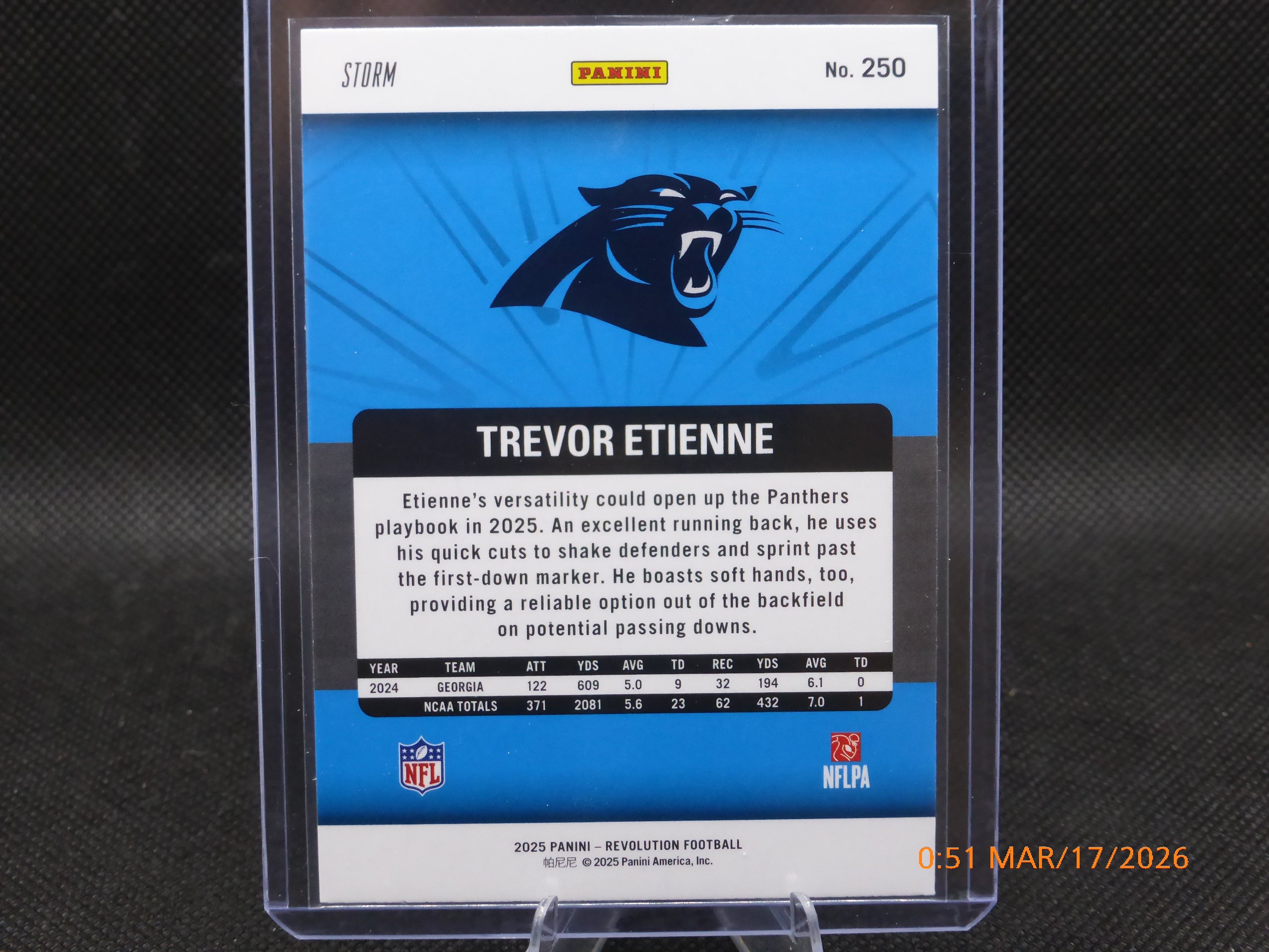 25 Revolution Trevor Etienne #250 Storm