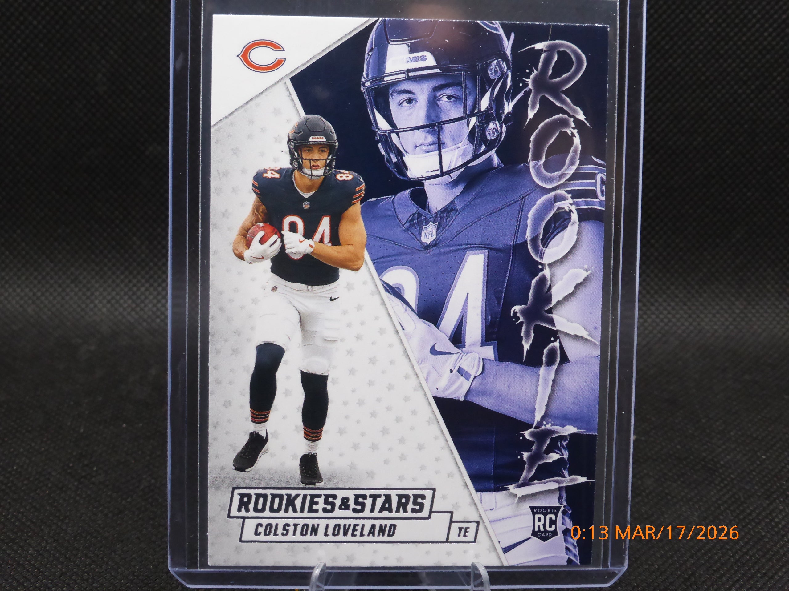 25 Rookie and Star Colston Loveland #5 Rookie