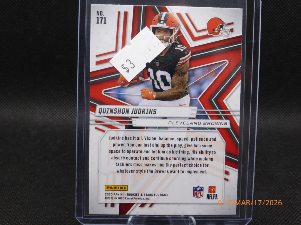 25 Rookie and Star Quinshon Judkins #171 Red