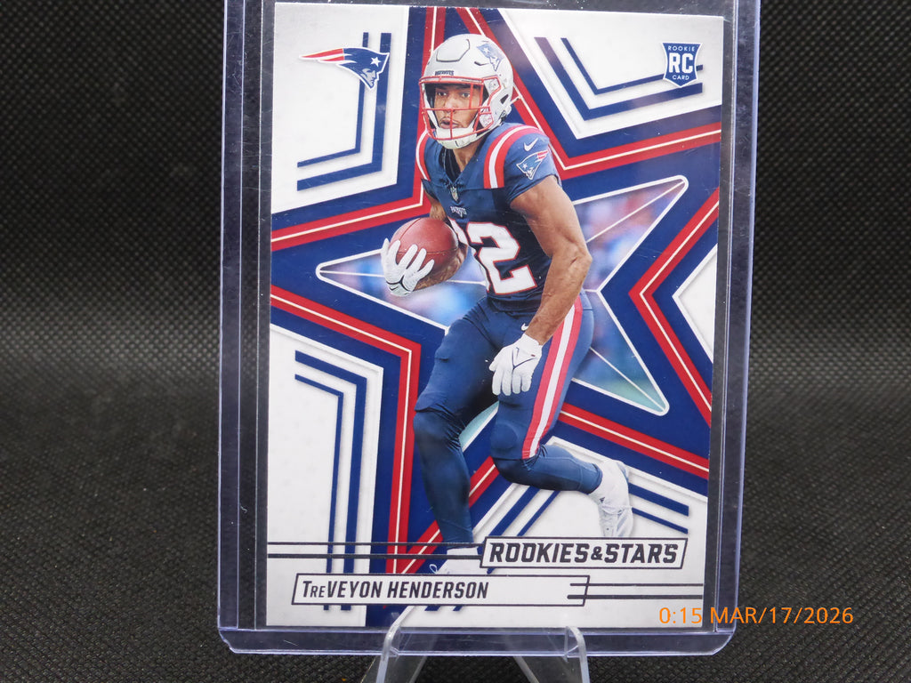 25 Rookie and Star TreVeyon Henderson #188