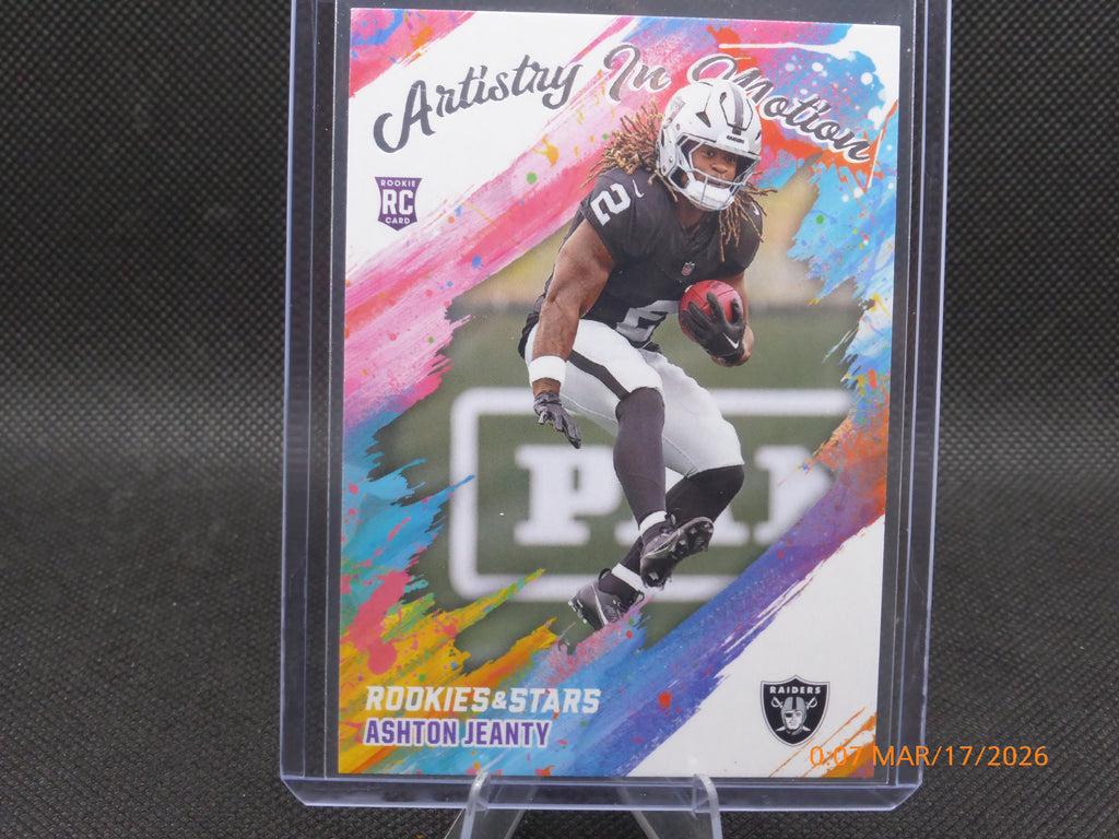 25 Rookie and Stars Ashton Jeanty #10 Artistry in Motion