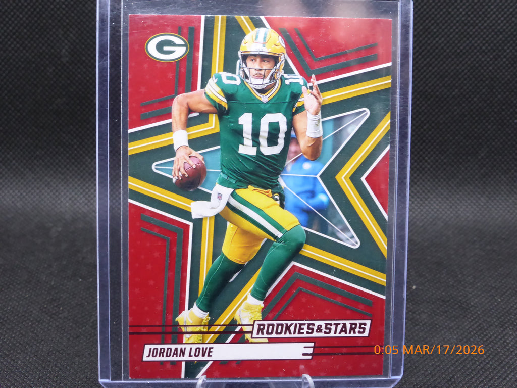 25 Rookie and Stars Jordan Love #71 Red