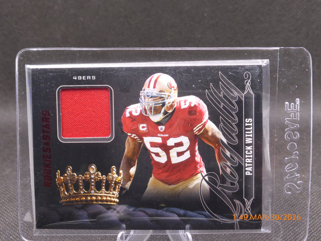 25 Rookies & Stars Patrick Willis #R-PWS Patch