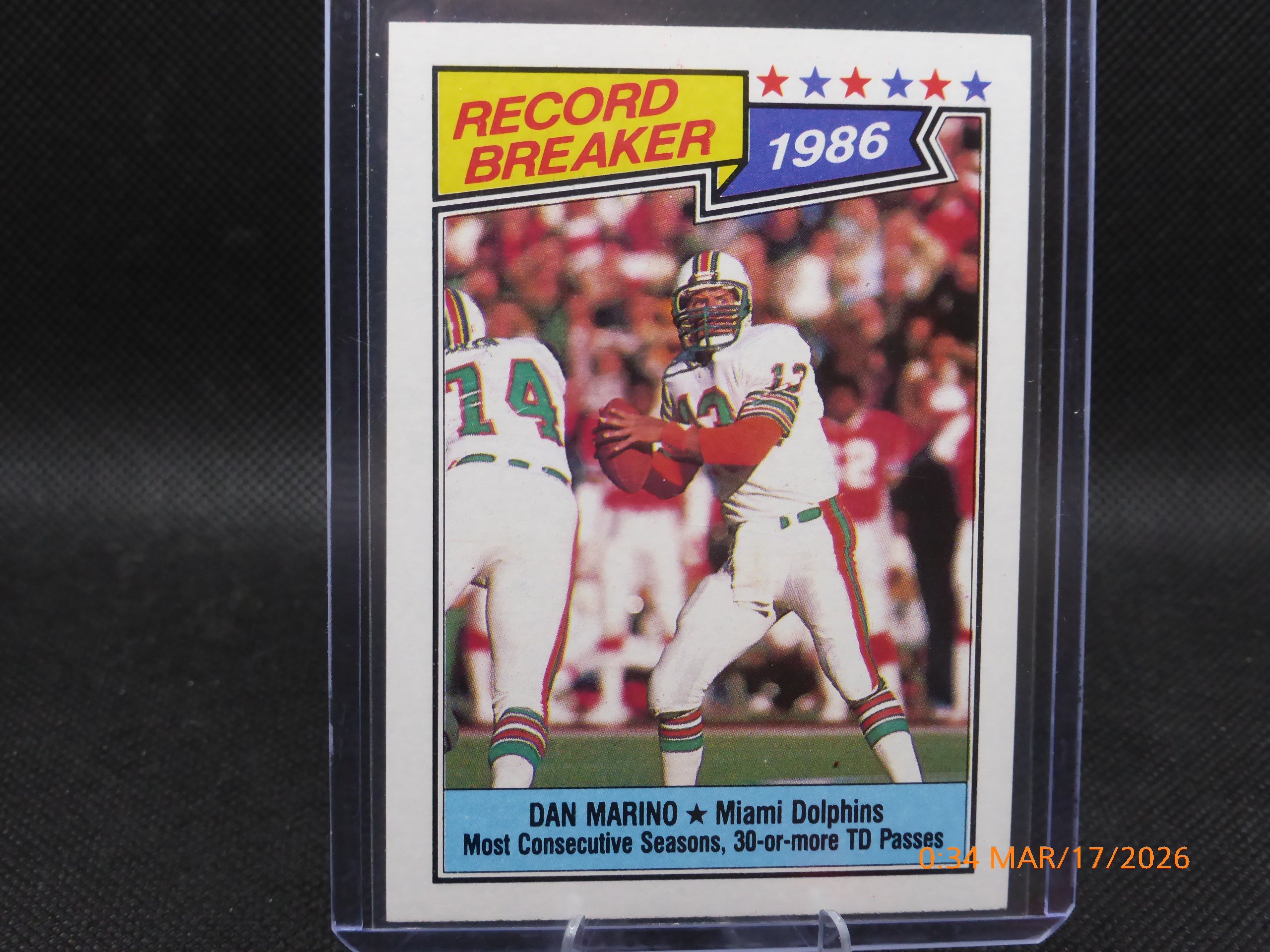 87 Topps Dan Marino #6