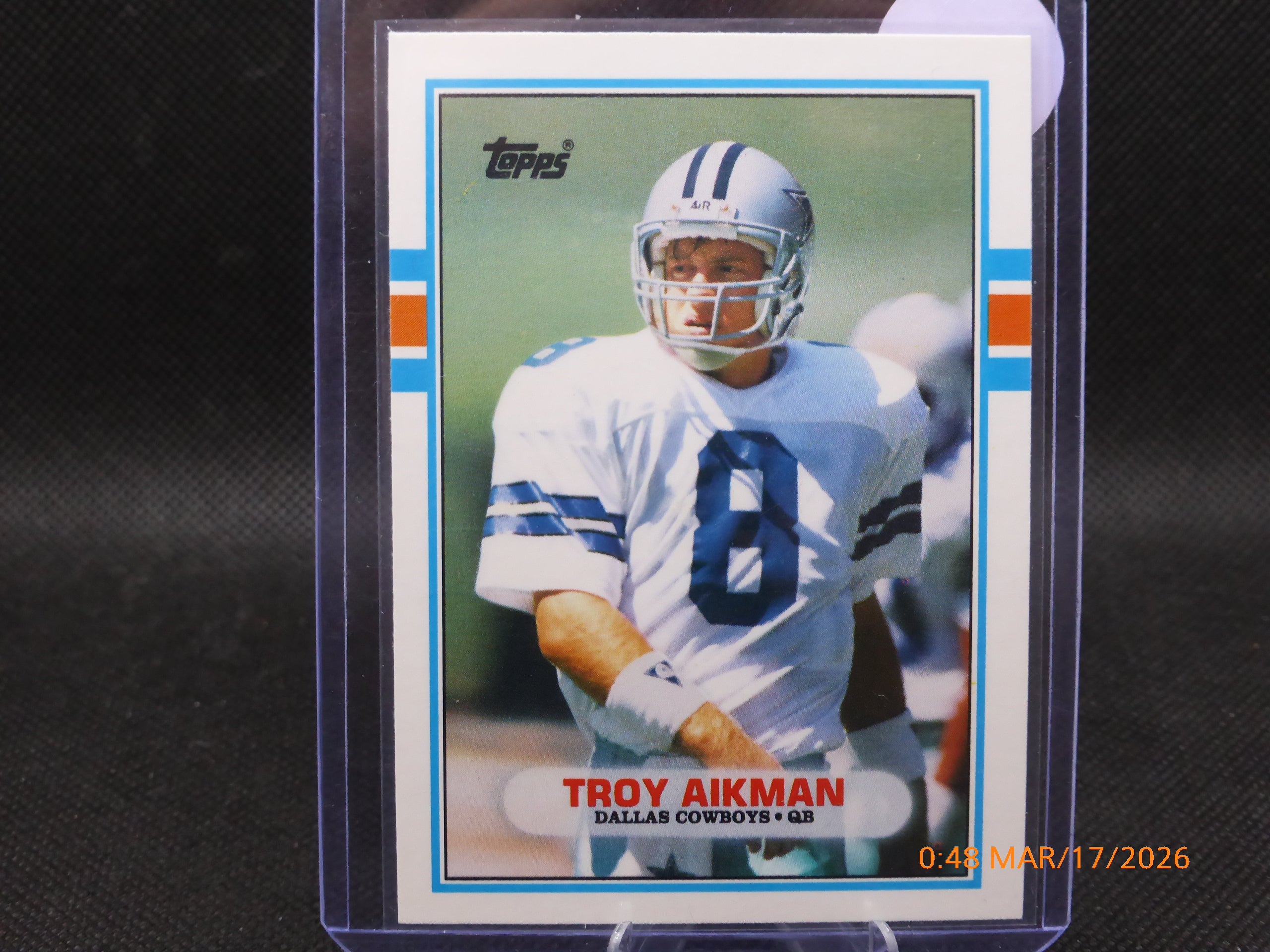 89 Topps Troy Aikman #70T