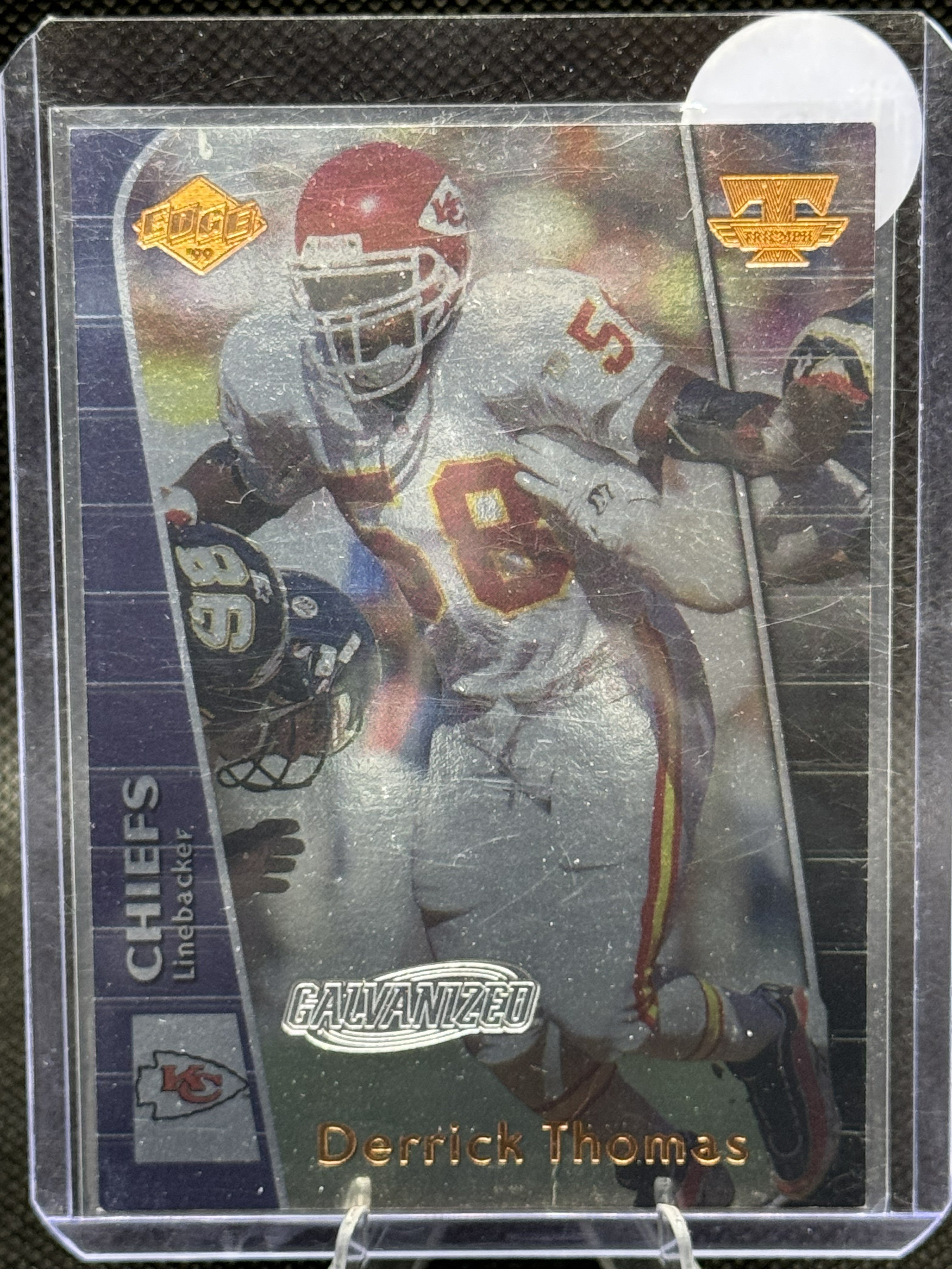 90 Edge Derrick Thomas #T95 Triumph 88 of 500