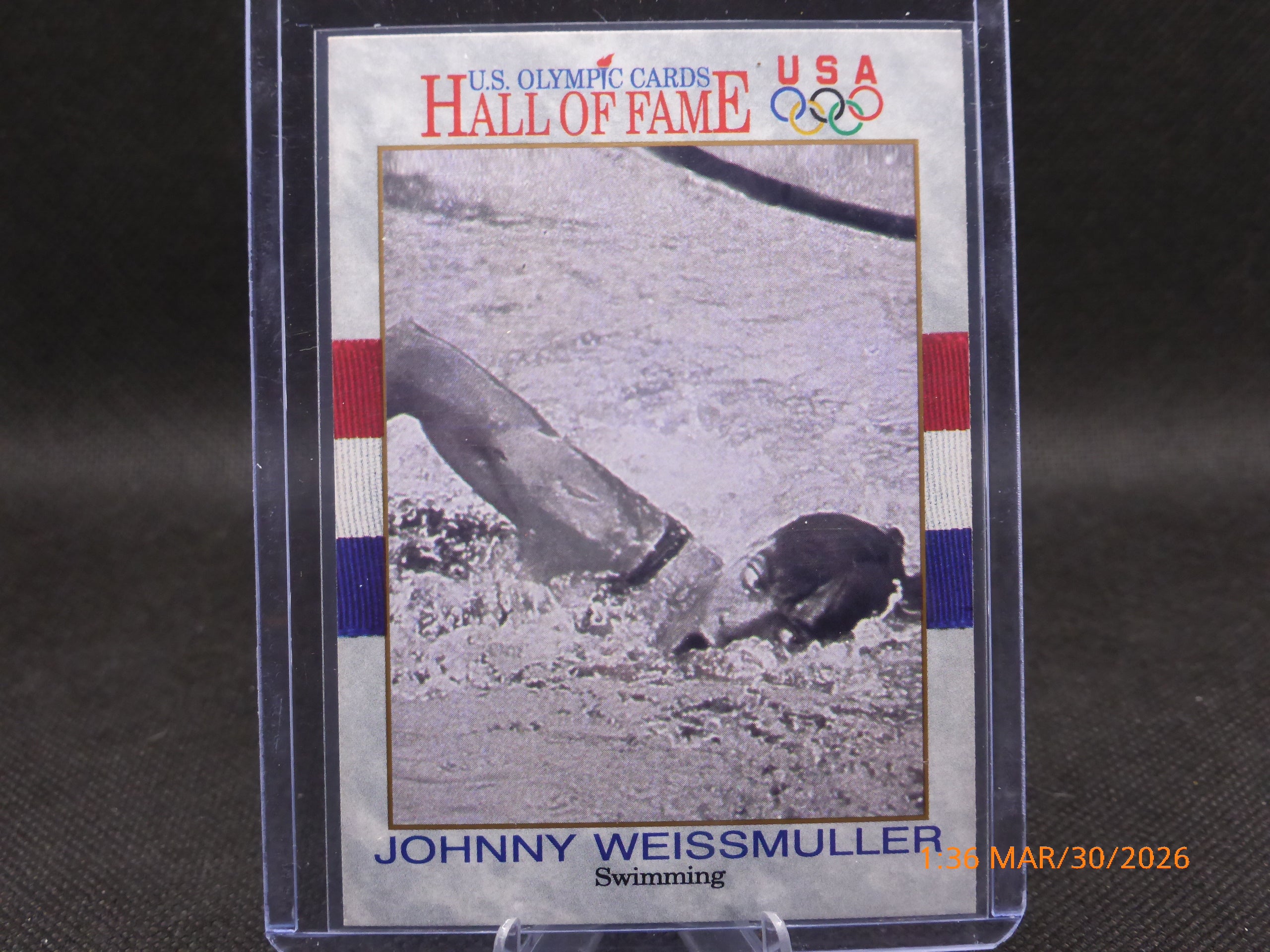91 Impel Marking Peter John Weissmuller #8