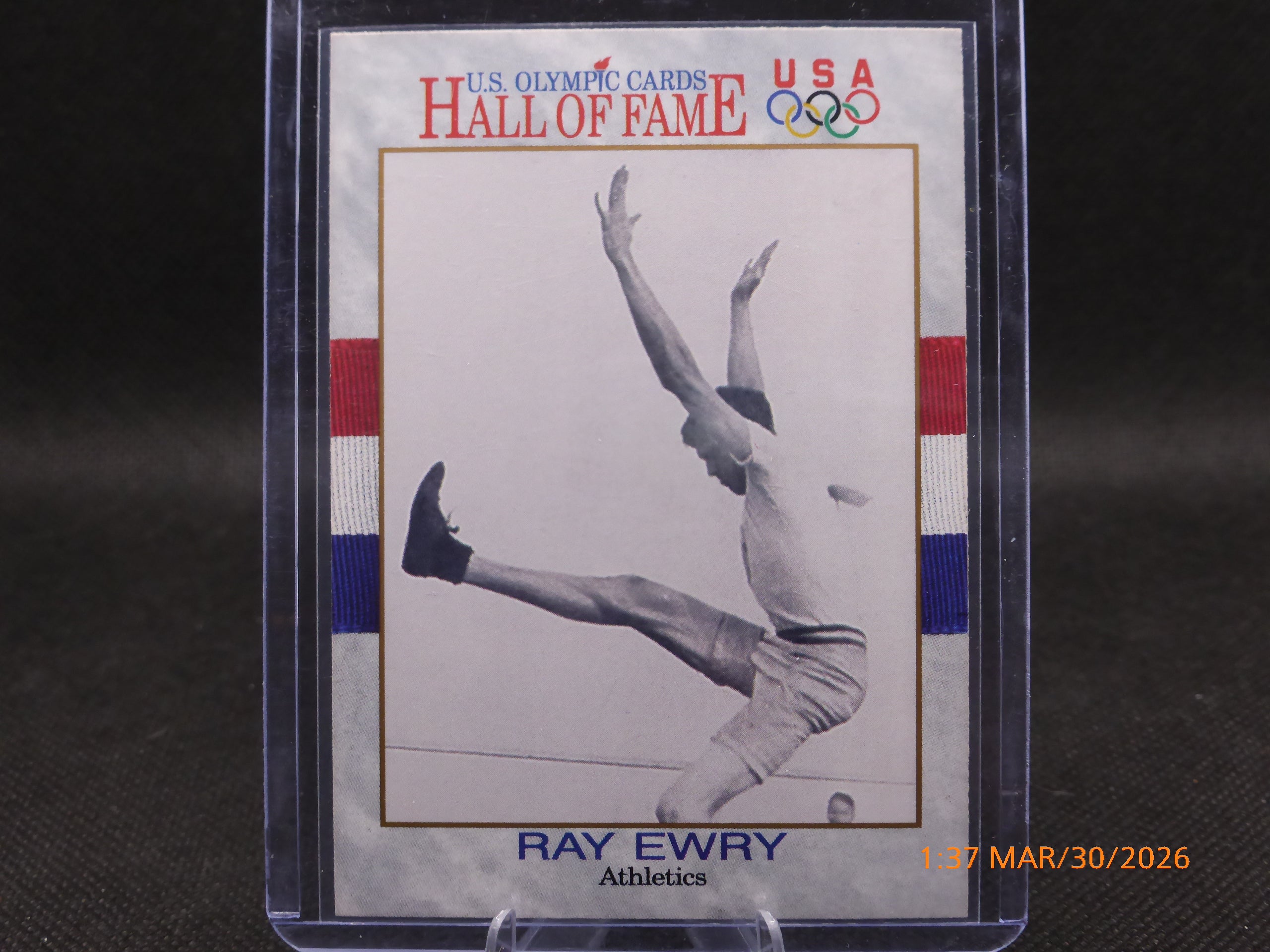 91 Impel Marking Raymond Charles Ewry #13