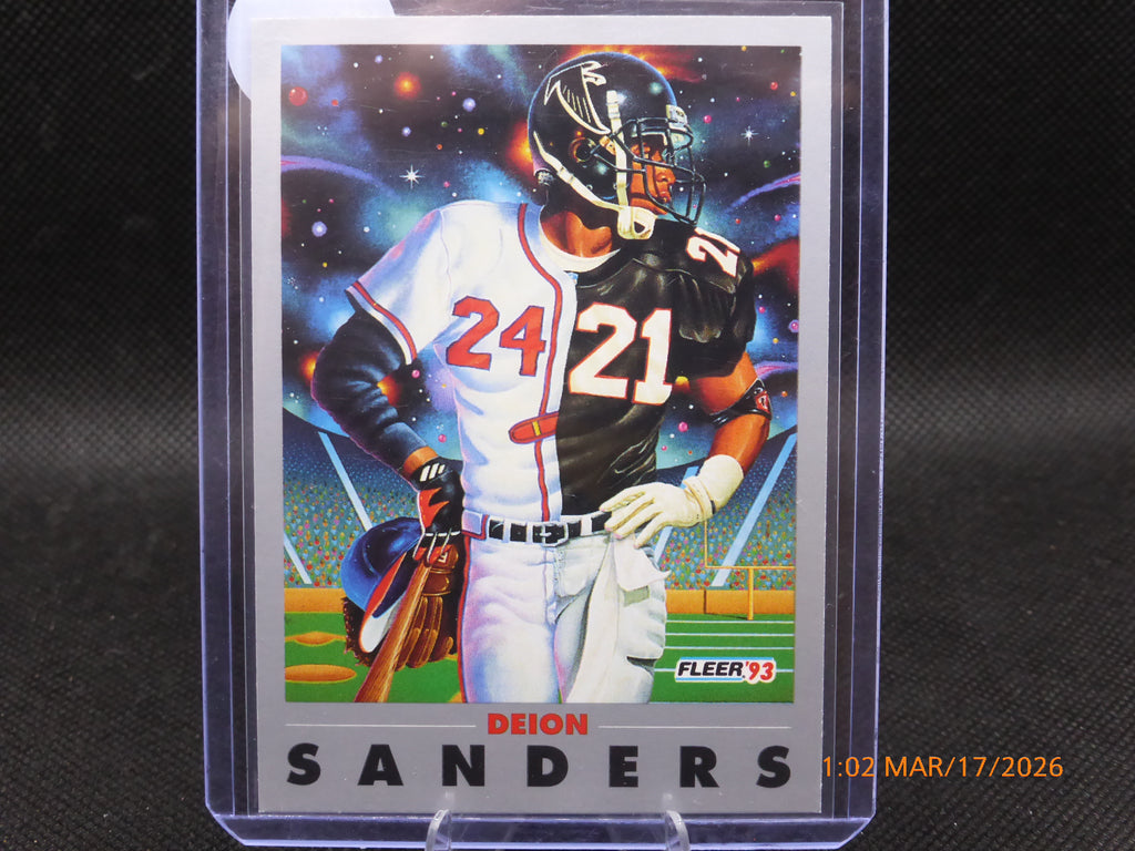 93 Fleer Deion Sanders #263