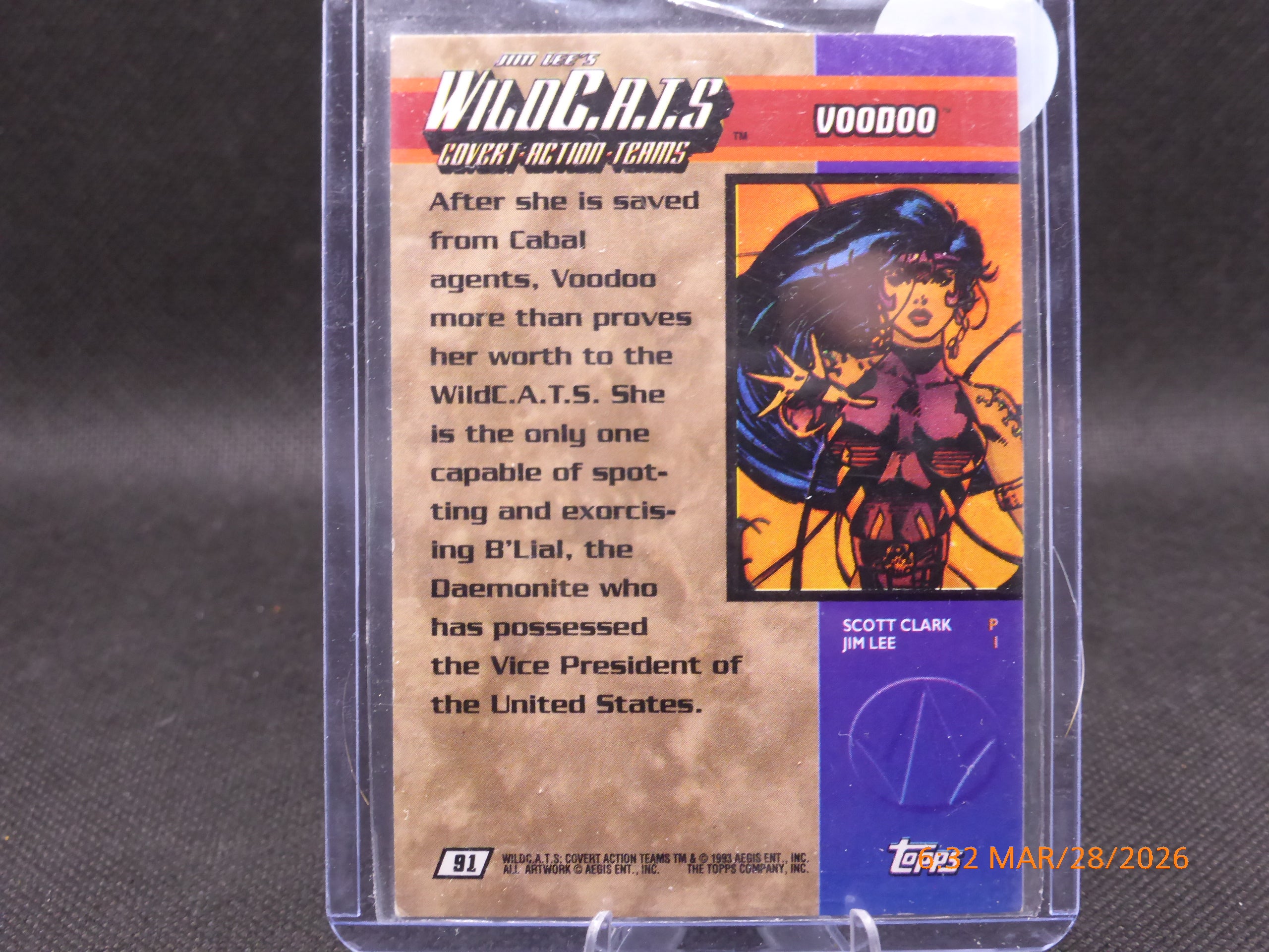 93 Topps Voodoo #91