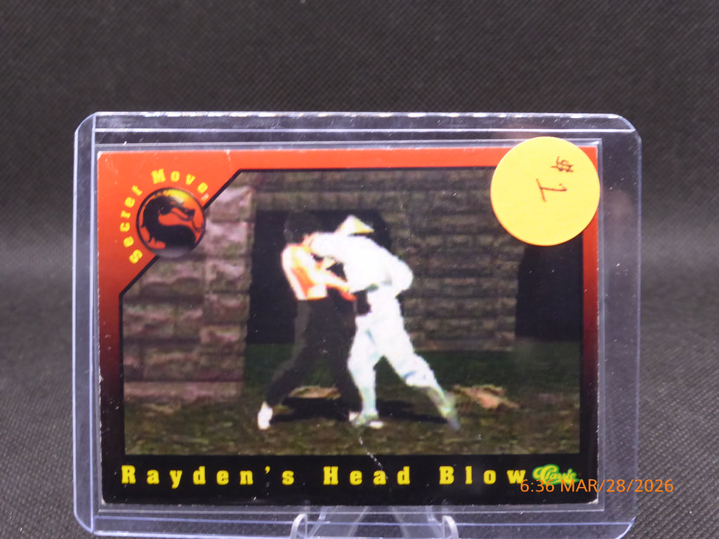94 Classic Mortal Combat Rayden's Head Blow #80