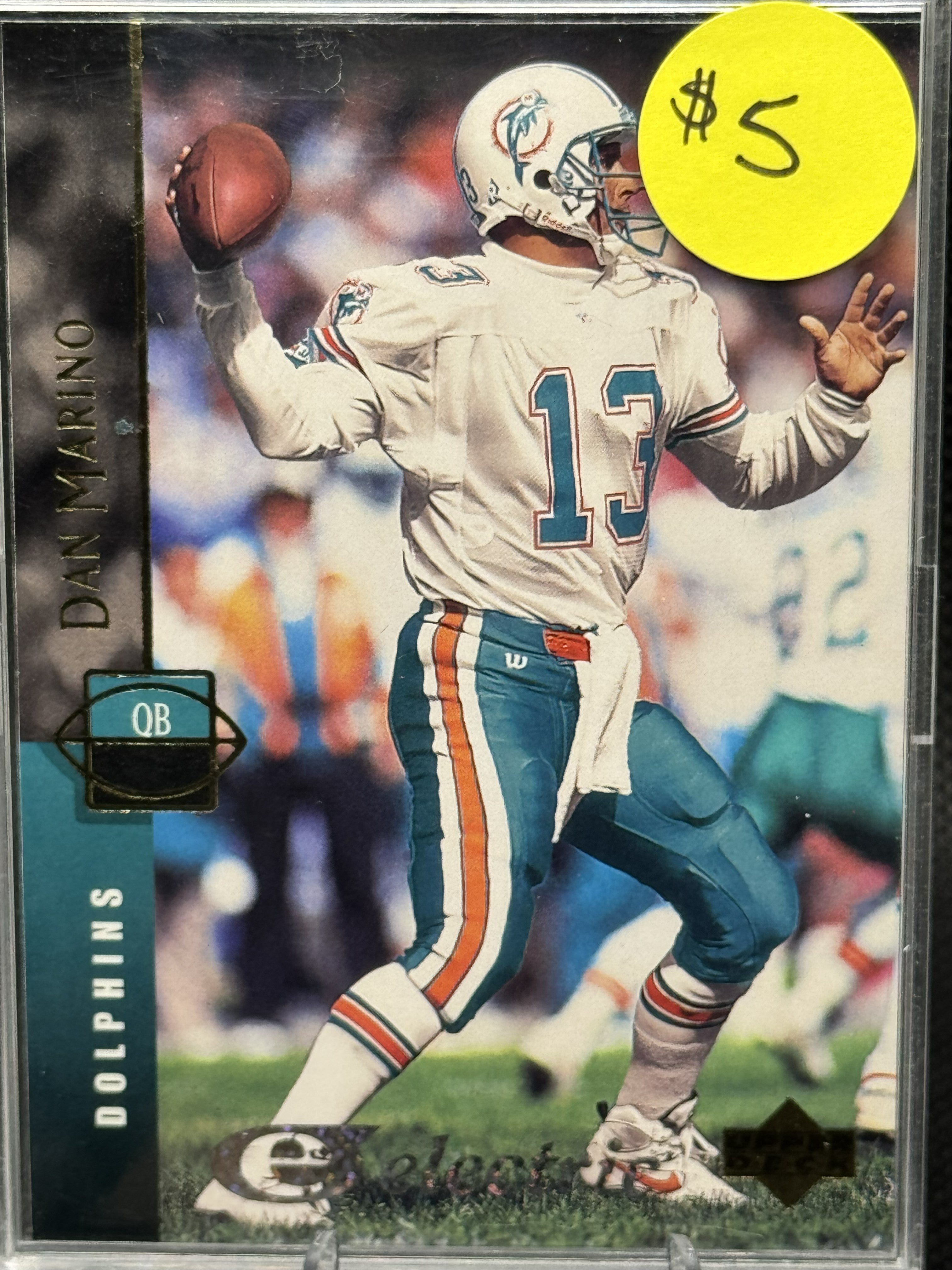 94 Upper Deck Dan Marino #136 Silver Electric