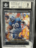 95 Pinnacle Barry Sanders #39 Trophy Collection Beckett 9 MINT