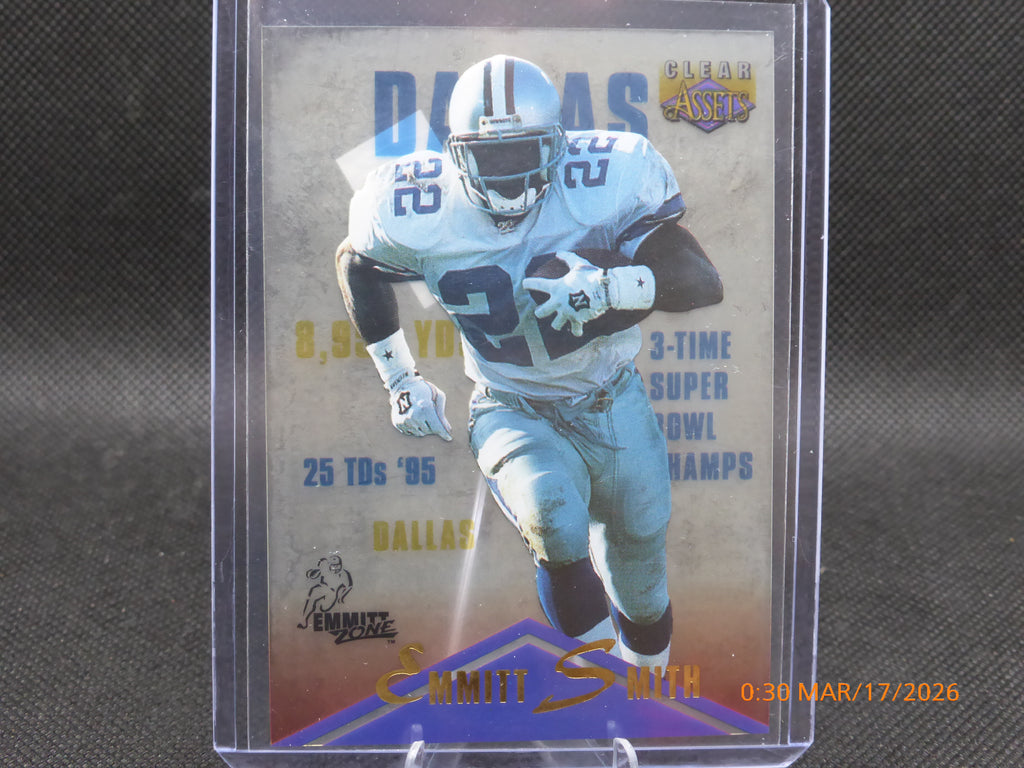 96 Clear Assets Emmitt Smith #29