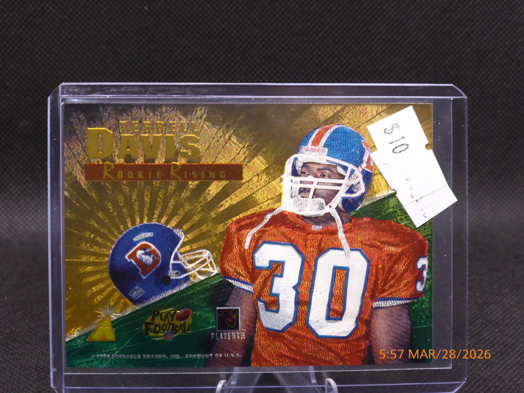 96 Zenith Terrell Davis Rookie Rising