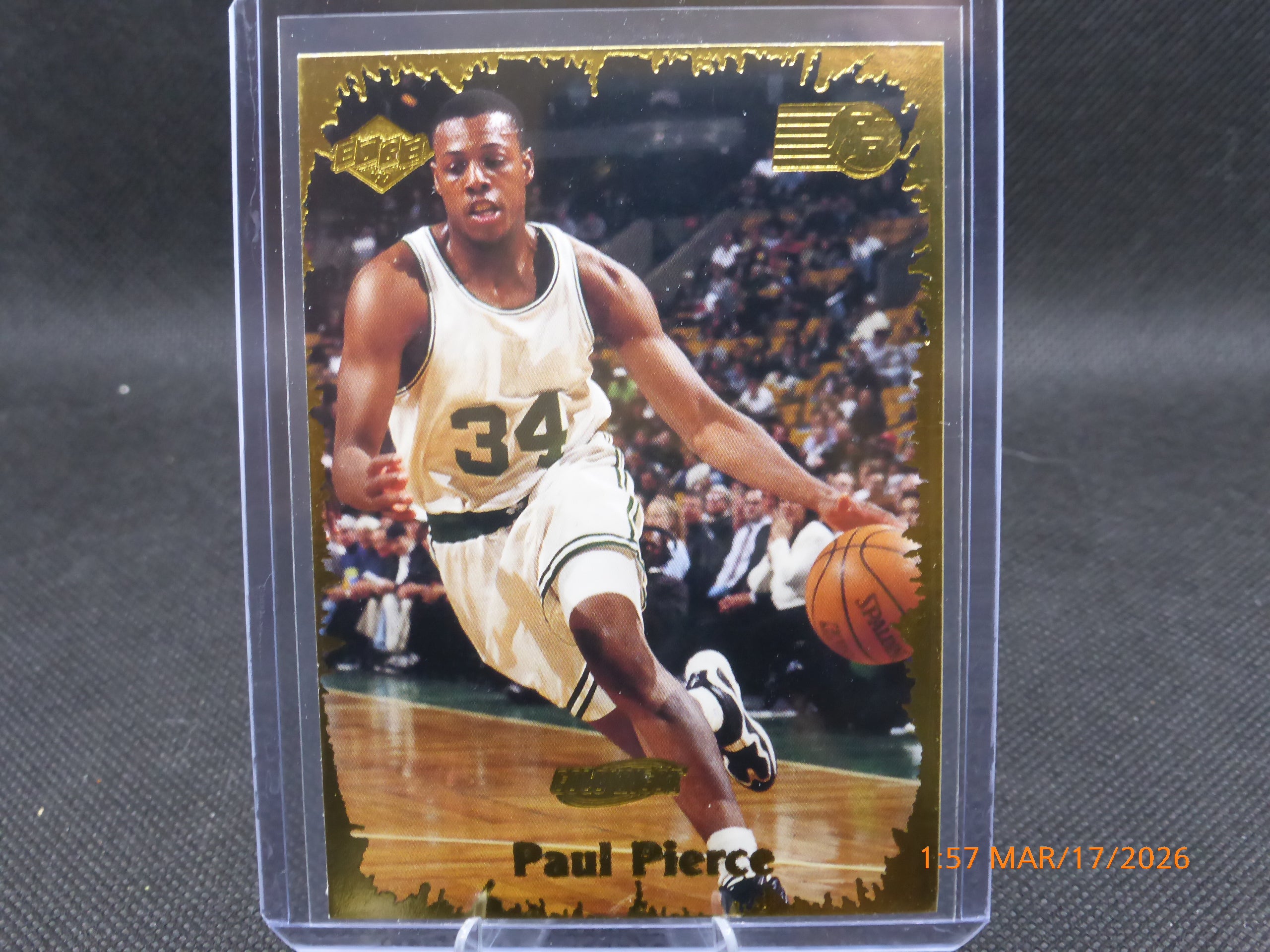 99 Collector's Edge Paul Pierce #RR-49 Rookie Rage