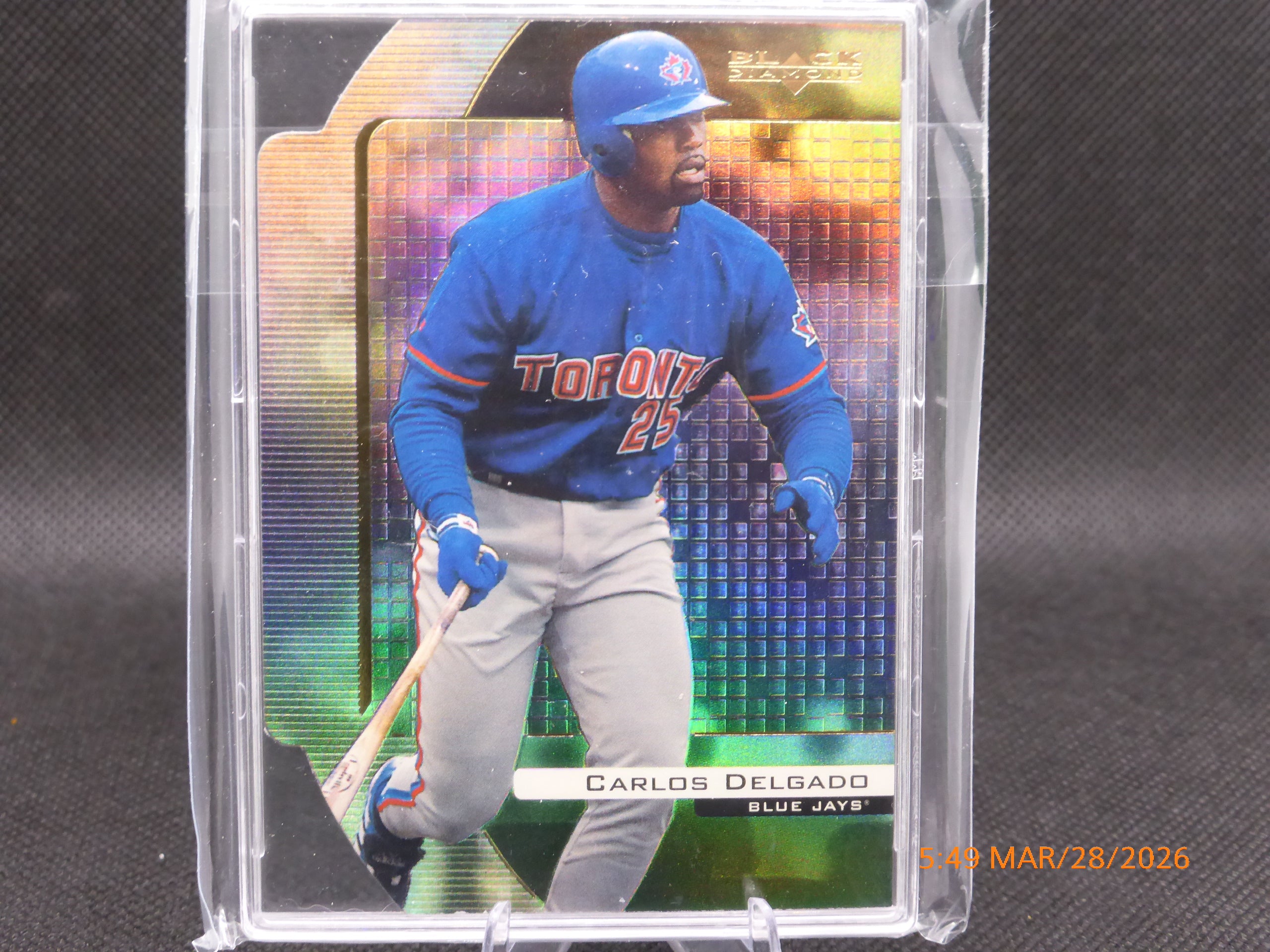 99 UD Black Label Carlos Delgado #R90