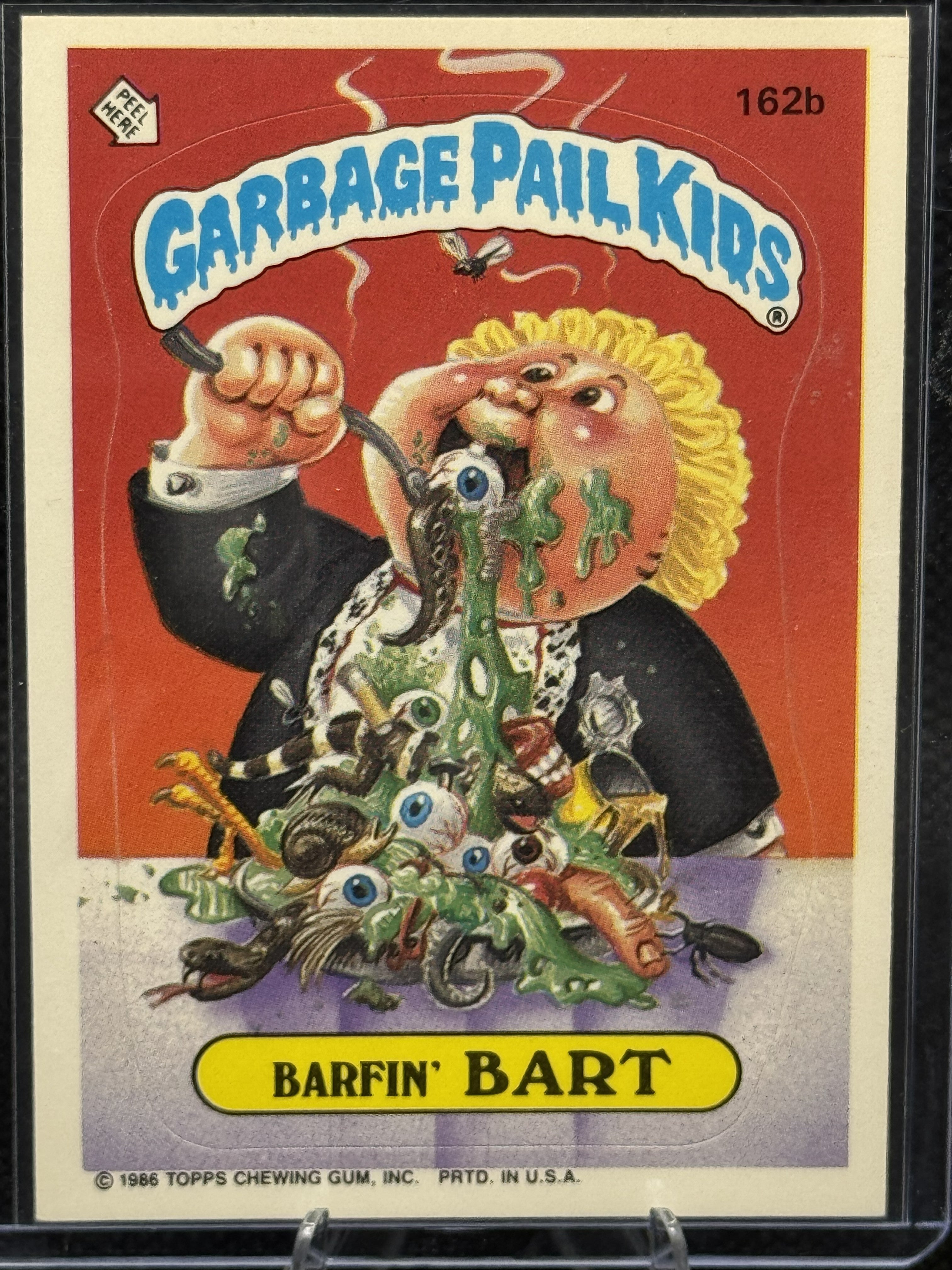 1986 Barfin Bart #162b