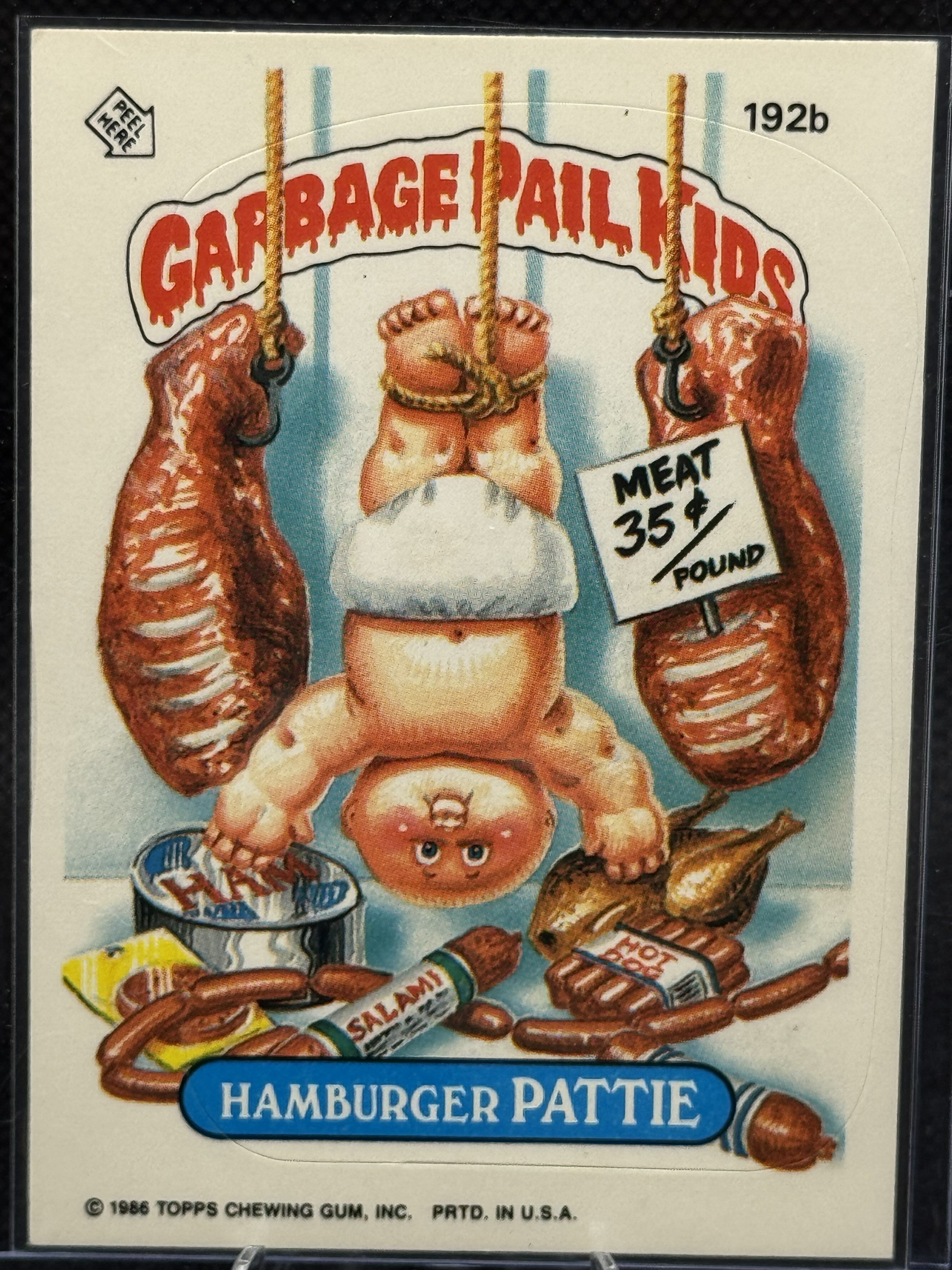 1986 Hamburger Pattie #192b