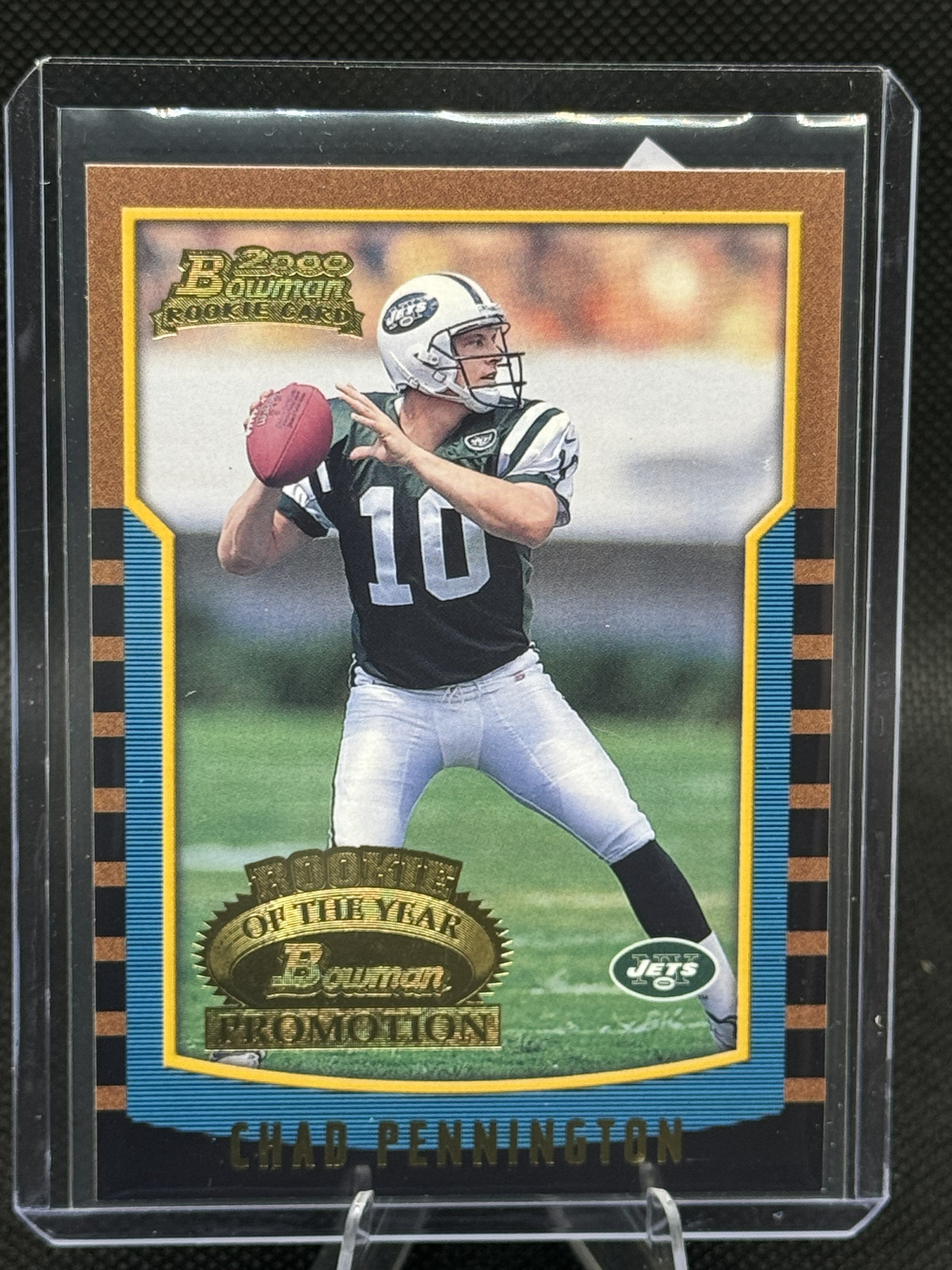 2000 Topps Bowman Chad Pennington Rookie Card Only 250 Made