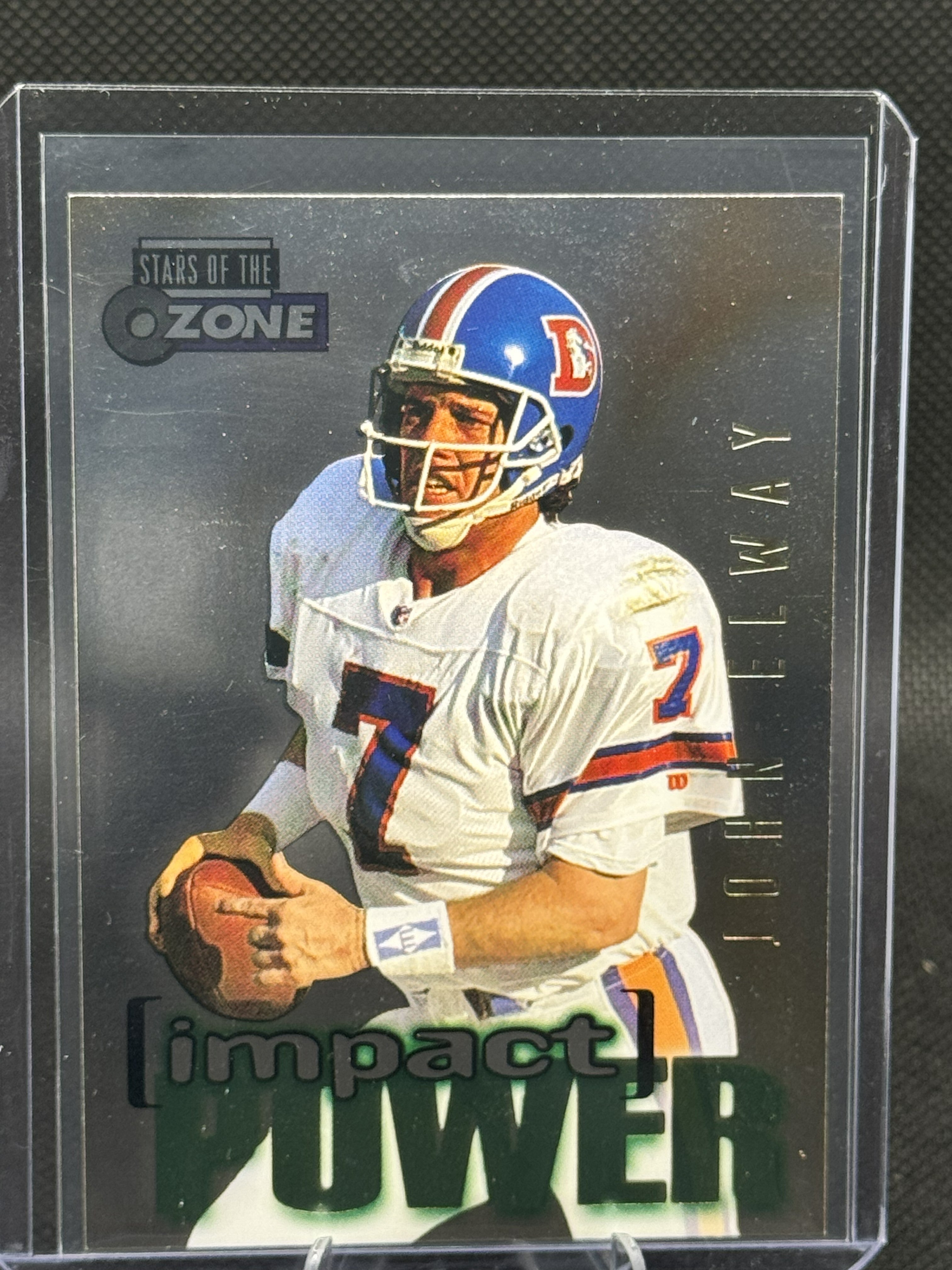 96 Skybox Impact Power John Elway #IP24 Stars of the OZONE
