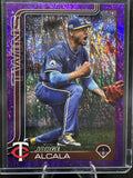 25 Topps Jorge Alcala #336 Purple Rainbow 124/250