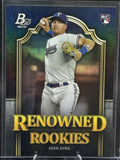 23 Bowman Platinum Josh Jung #RR-15 Renowned Rookies