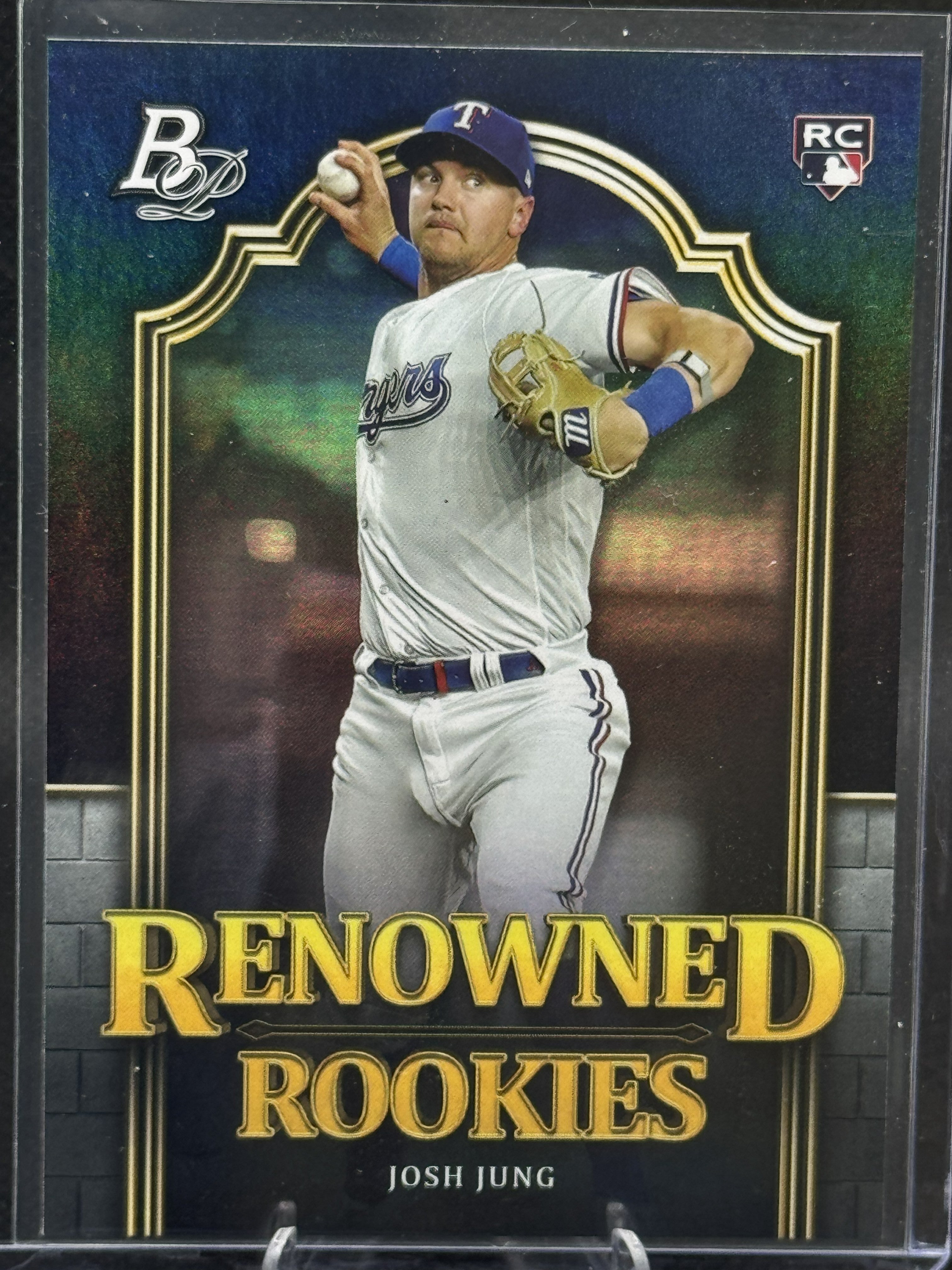 23 Bowman Platinum Josh Jung #RR-15 Renowned Rookies