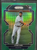 22 Prizm Jose Siri #15 Green Prizm