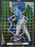 22 Mosaic Brady Singer #9 Green Mosaic