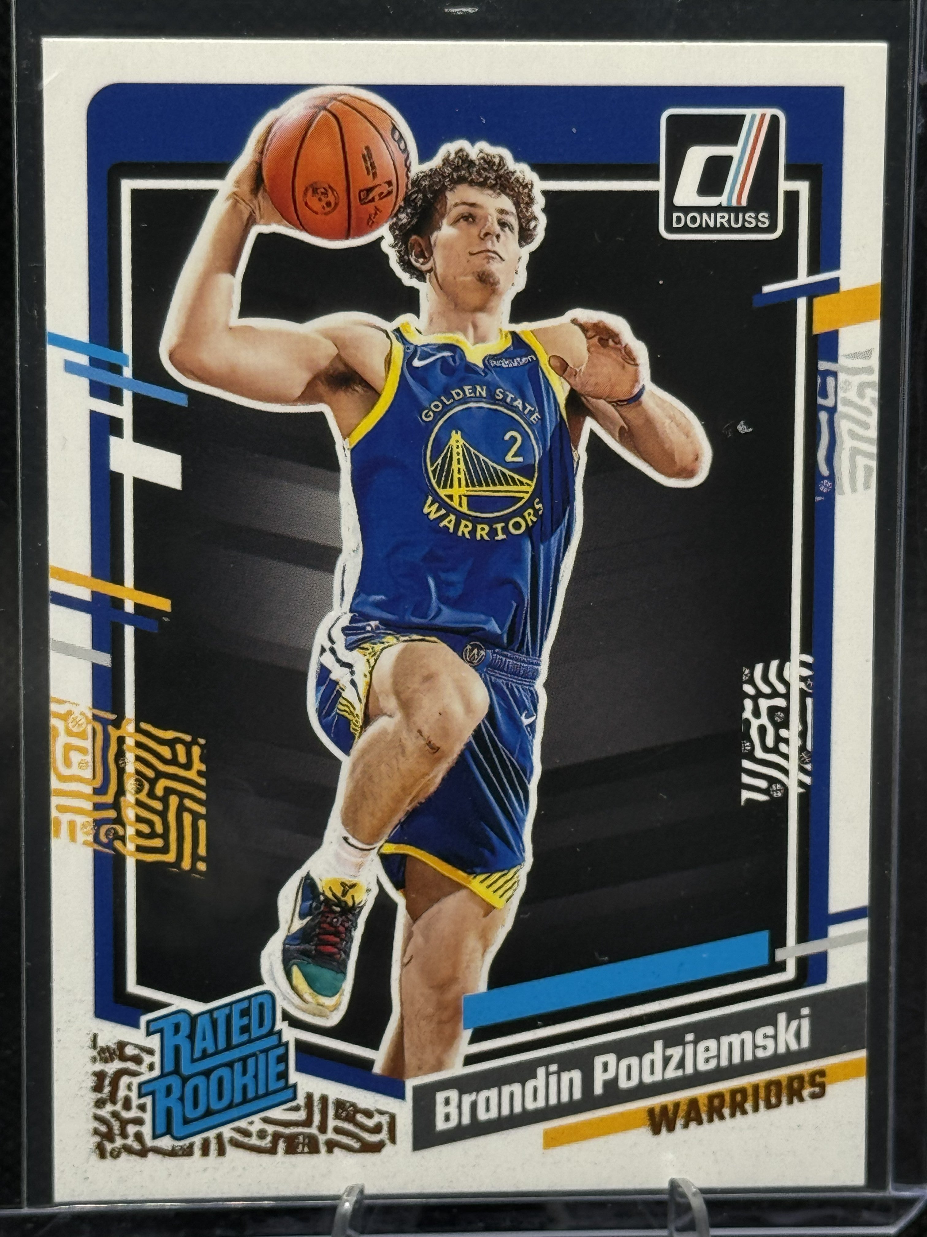 24 Donruss Brandin Podziemski #249 Rated Rookie