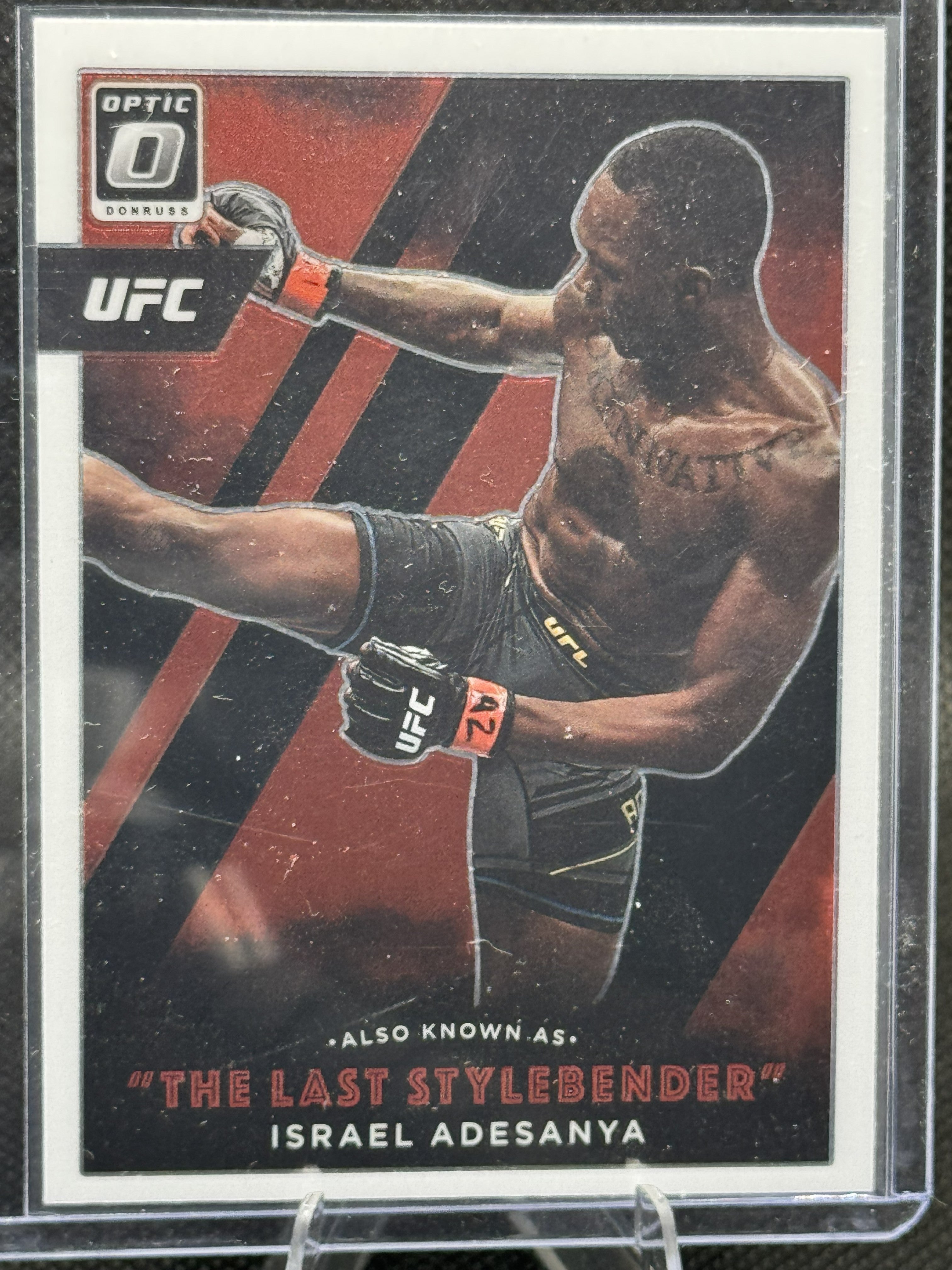 22 Donruss Optic UFC Israel Adesanya #8