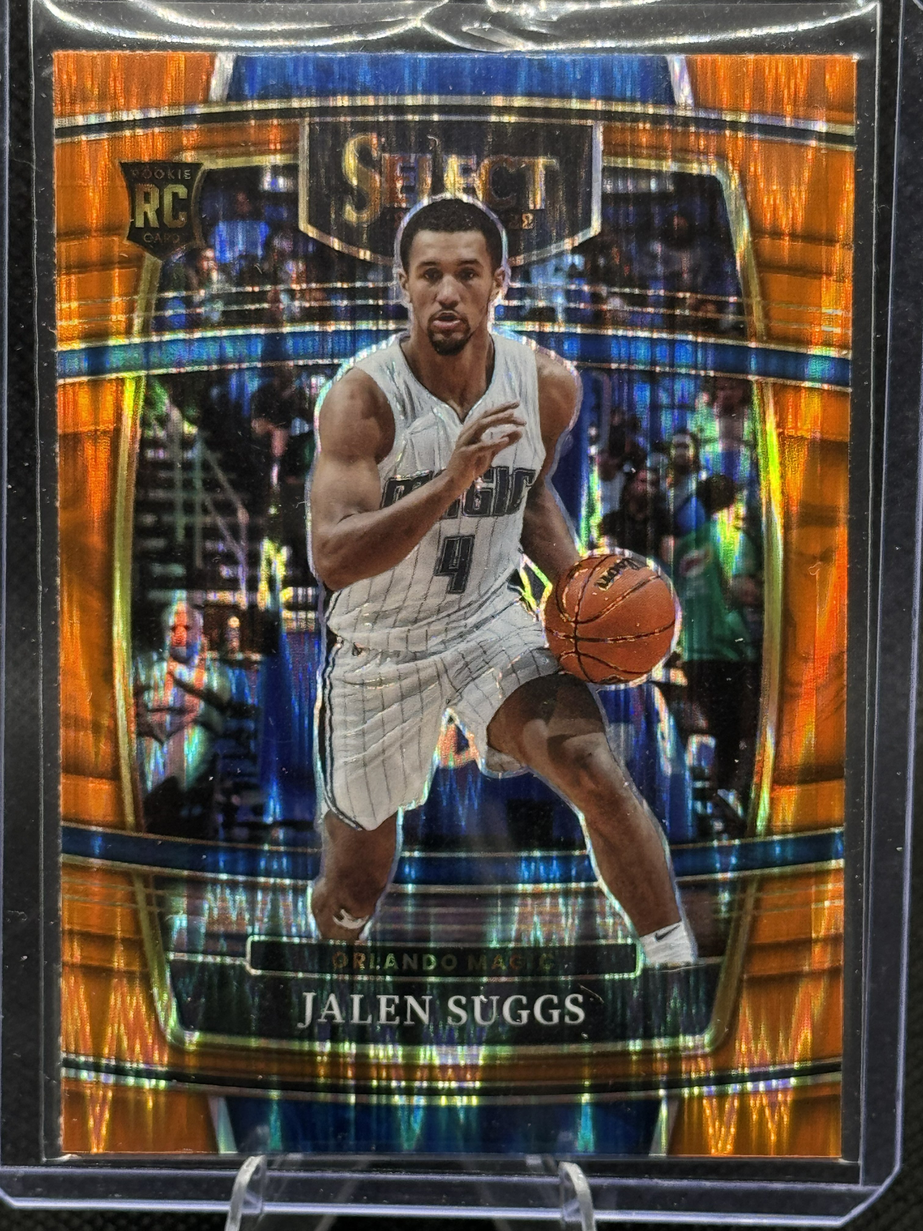 22 Select Jalen Suggs #27 Orange Prizm (RC)
