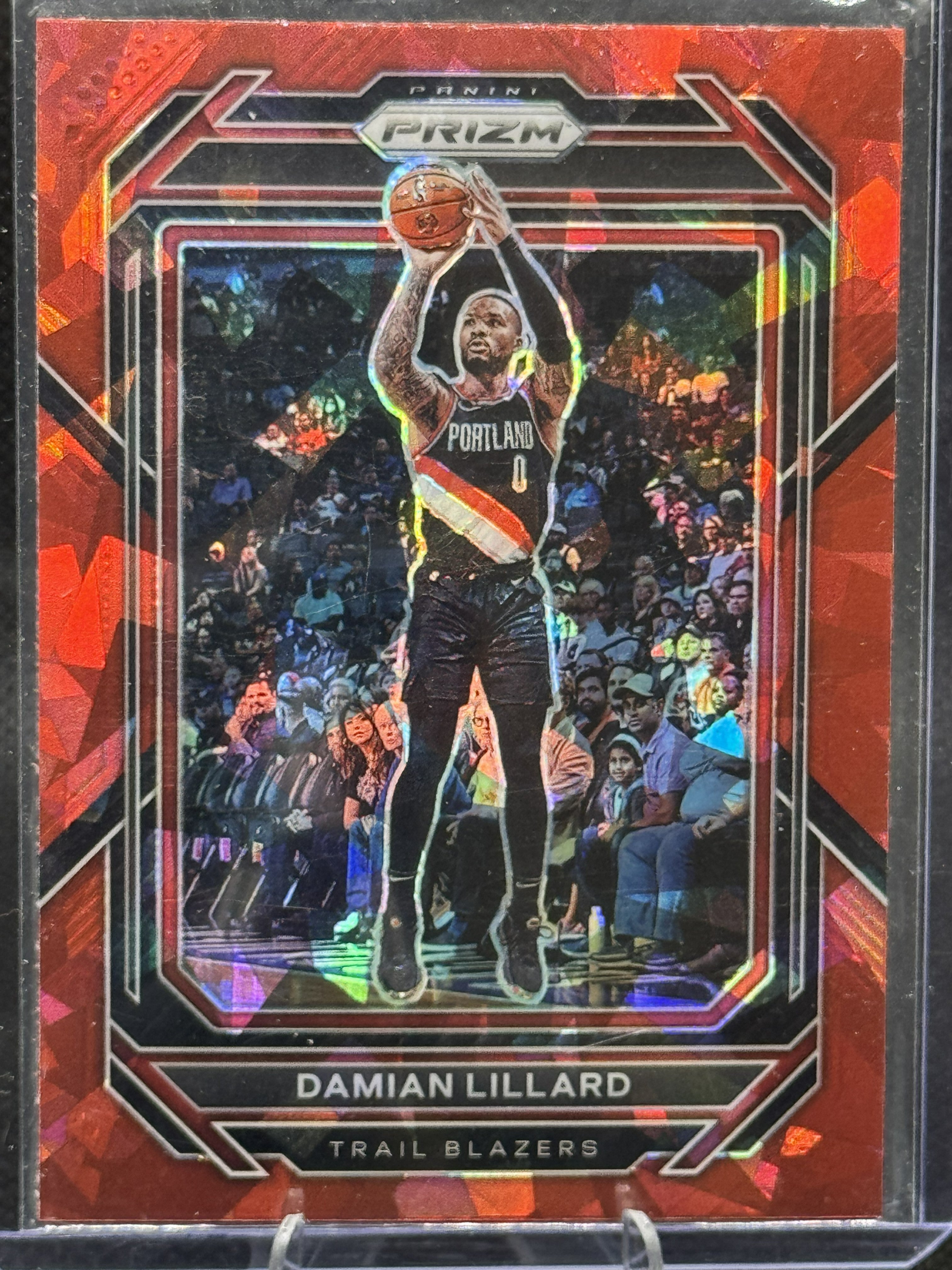 23 Prizm Damian Lillard #92 Red Ice Prizm