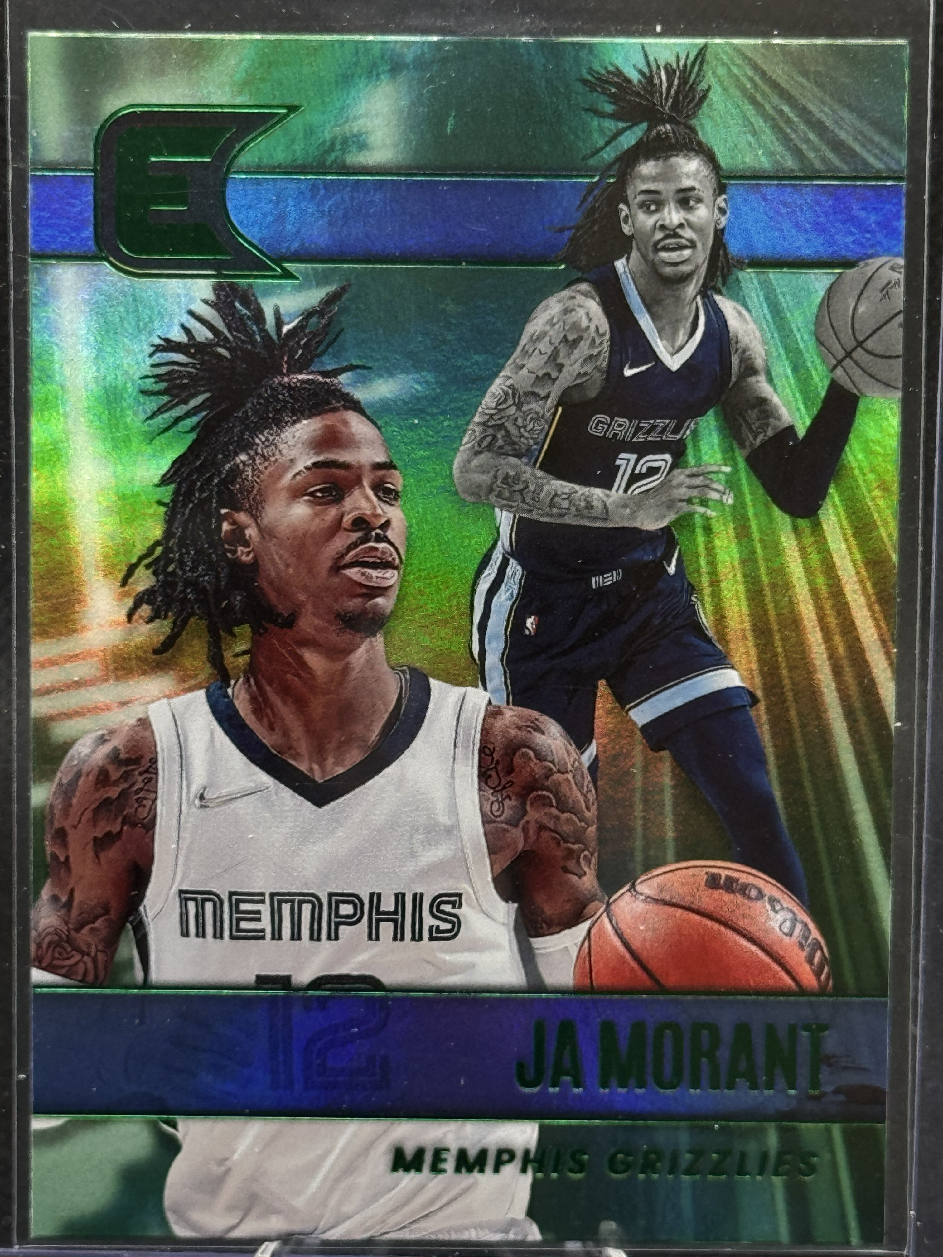 22 Essentials Ja Morant #306 Green Essentials