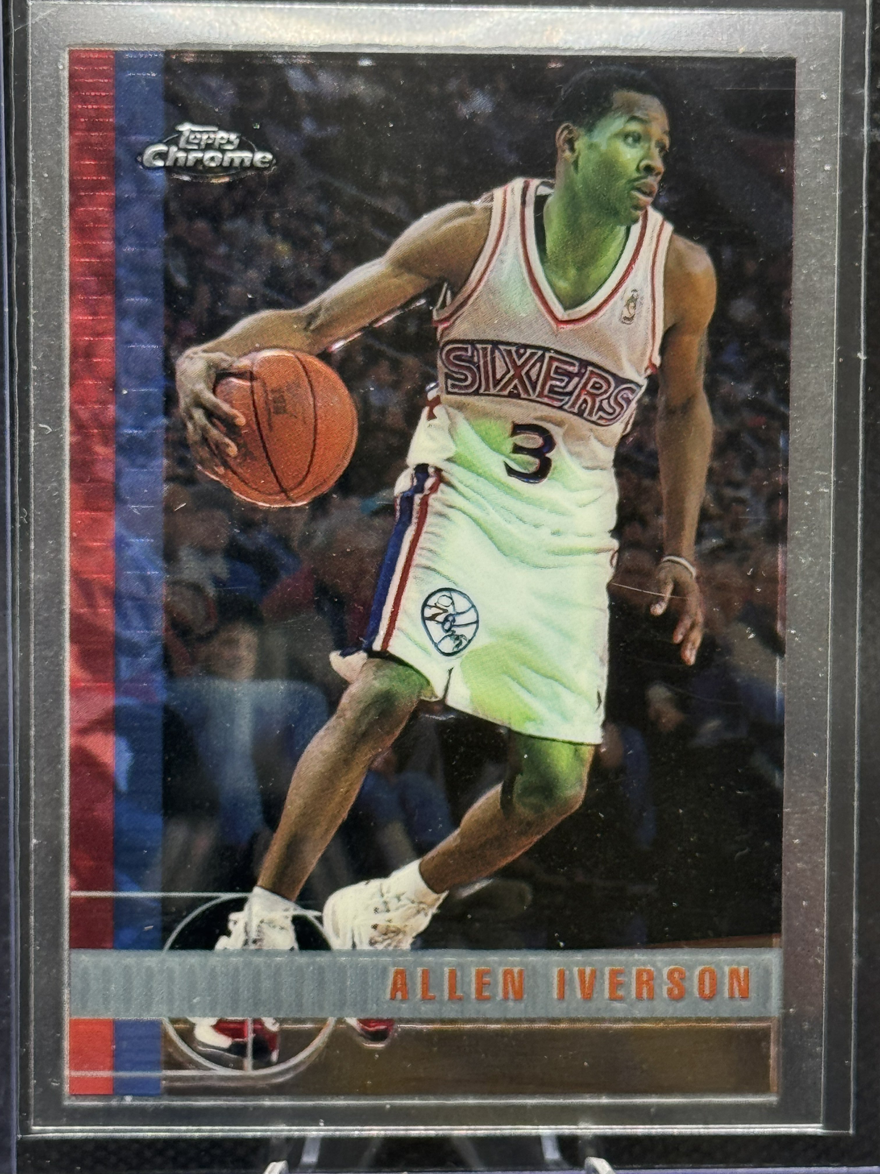 98 Topps Chrome Allen Iverson #54