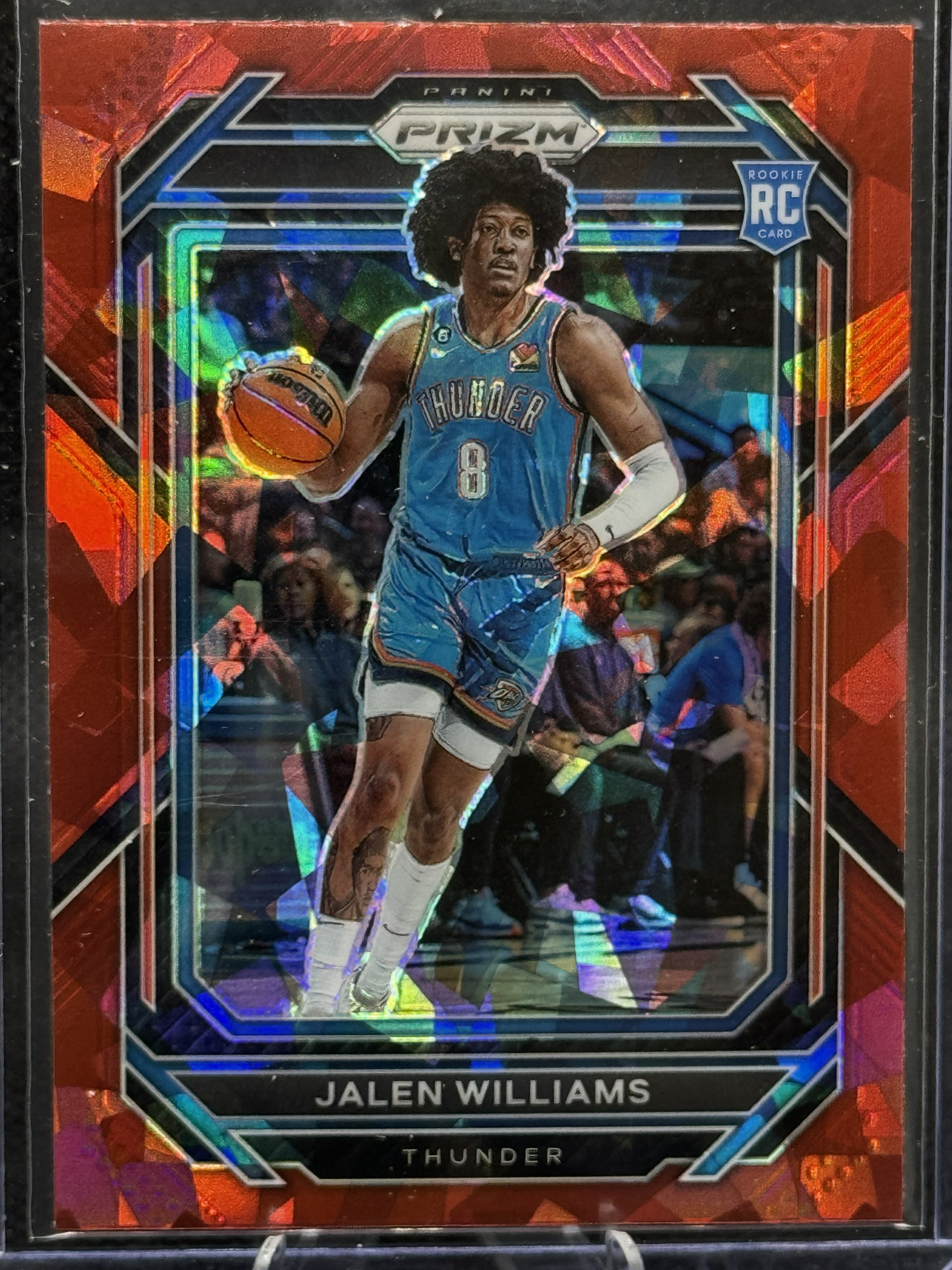 23 Prizm Jalen Williams #246 Red Ice Prizm (RC)