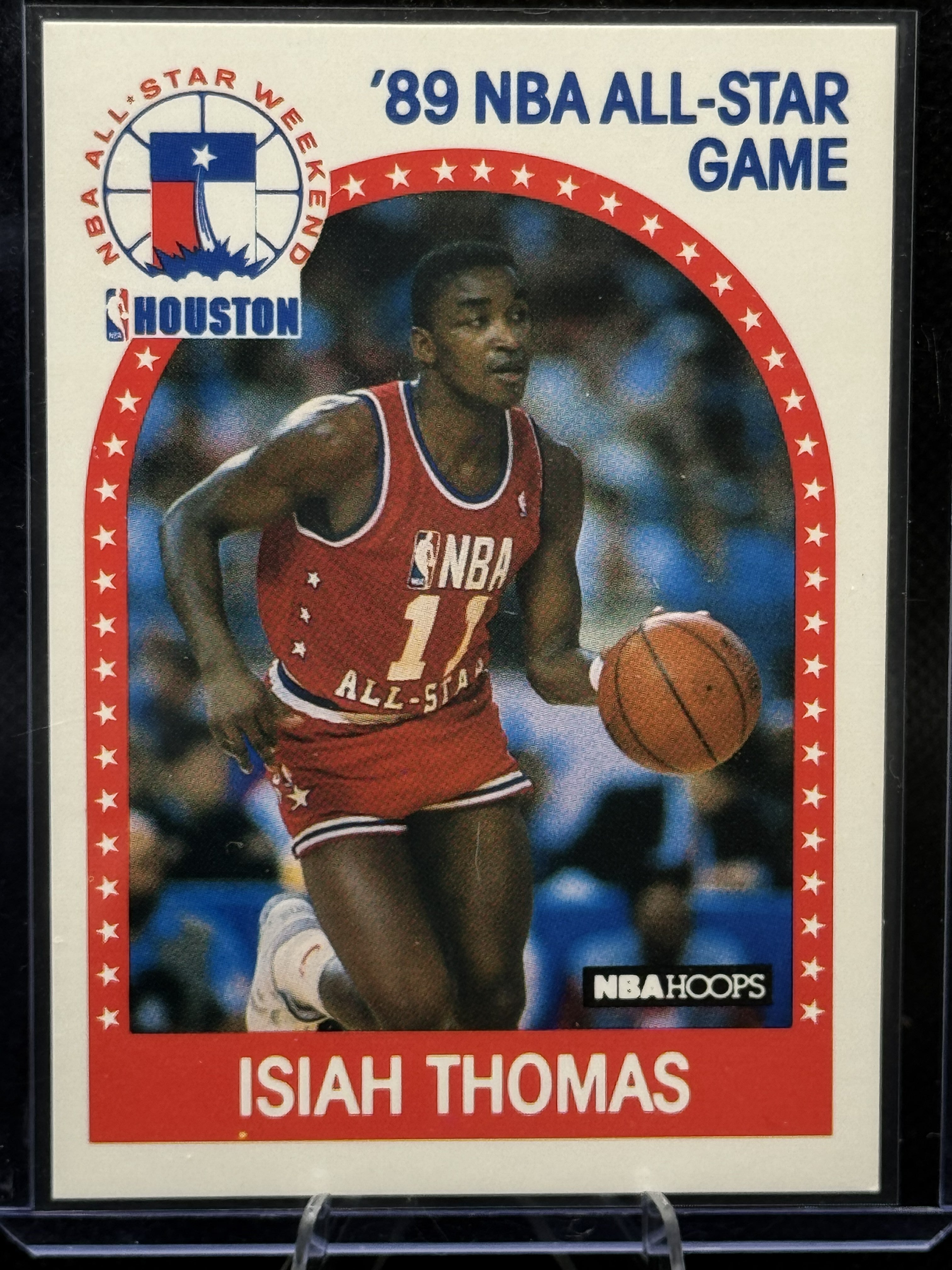 89 NBA Hoops Isiah Thomas #177 All Star Game