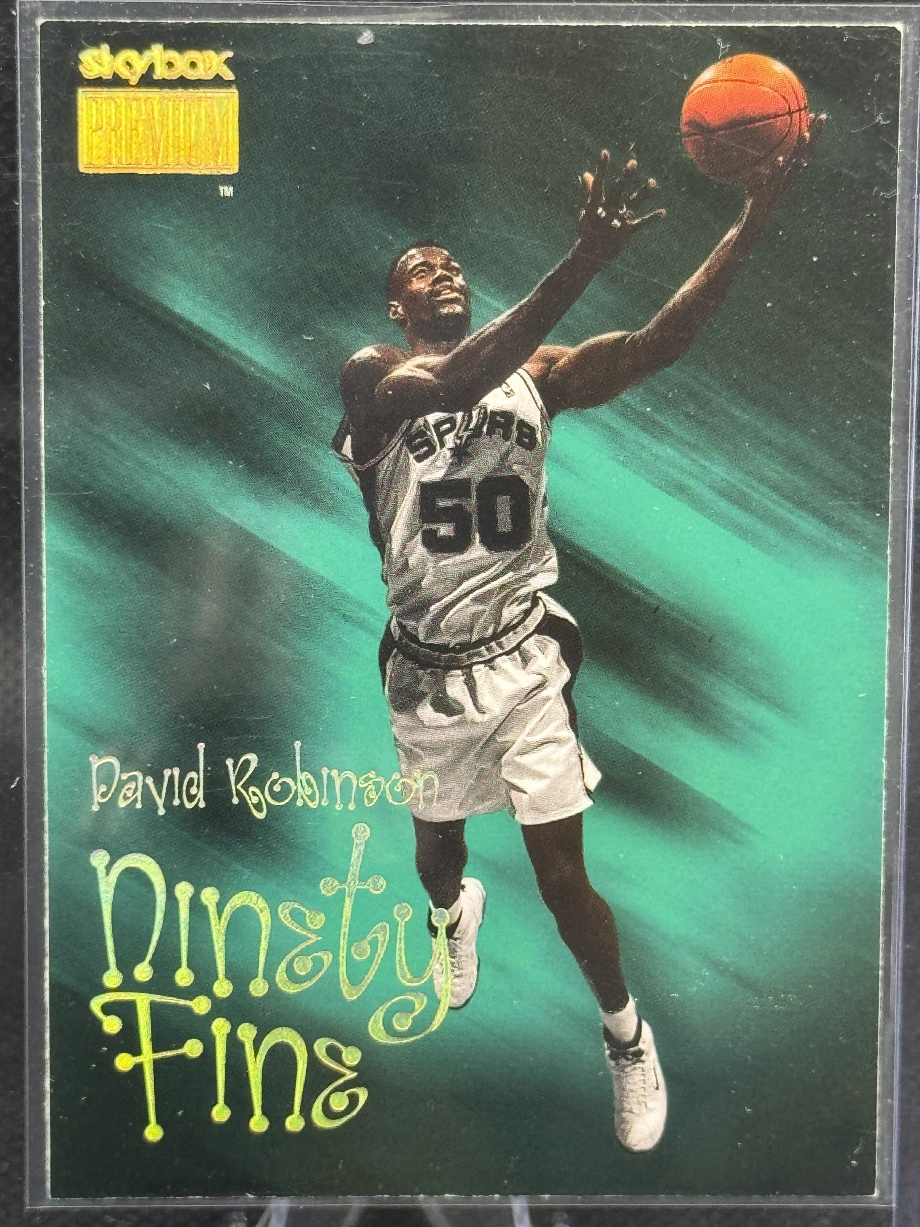 99 Skybox Premium David Robinson #221 Ninety Fine