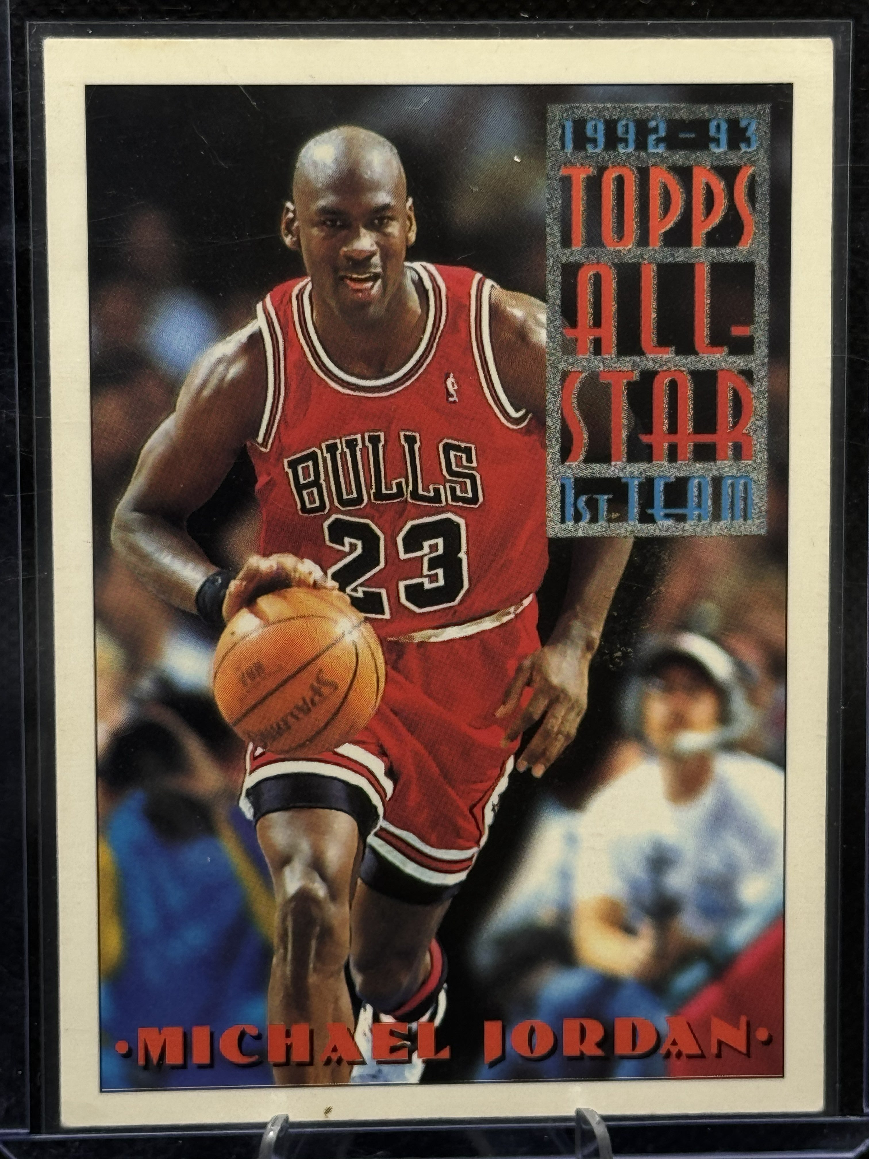 93 Topps Michael Jordan #101 Topps All Star Game