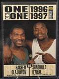 96 Collector's Choice Olajuwon vs O'neal #357 One on One