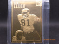 Minnesota Vikings-CARL ELLER, DANBURY MINT 22K GOLD LEGEND CARD #24-Minnesota