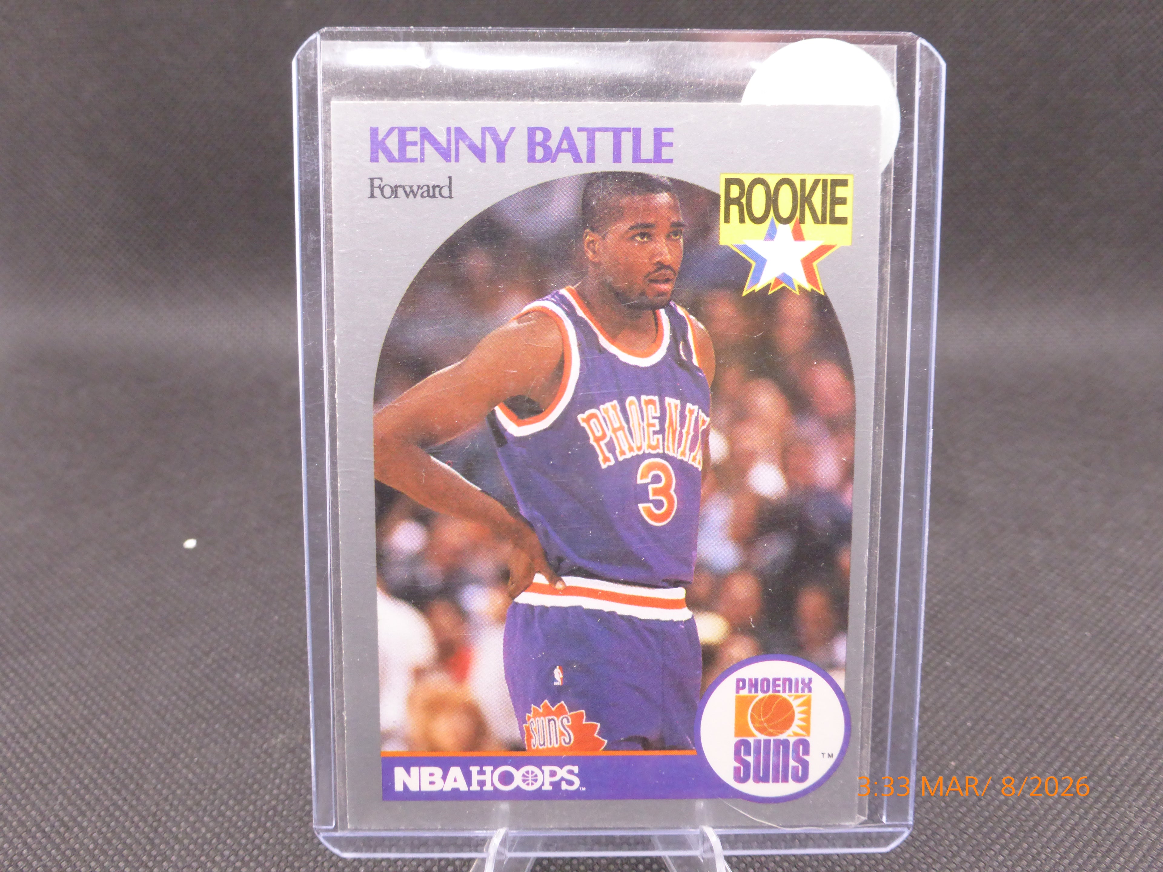 90 NBA Hoops Kenny Battle #233 (RC)