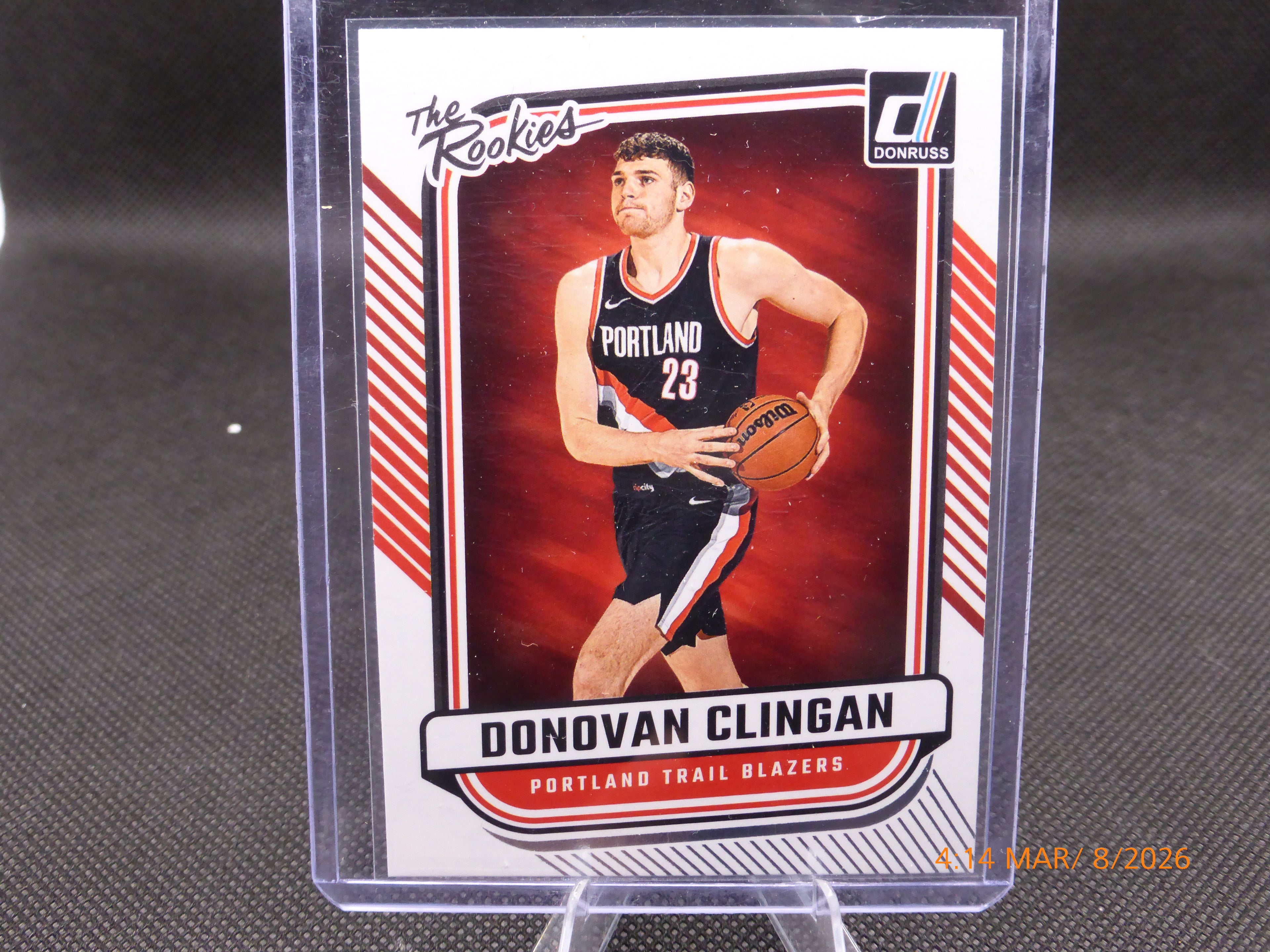 24 Donruss Donovan Clingan #5 The Rookies (RC)