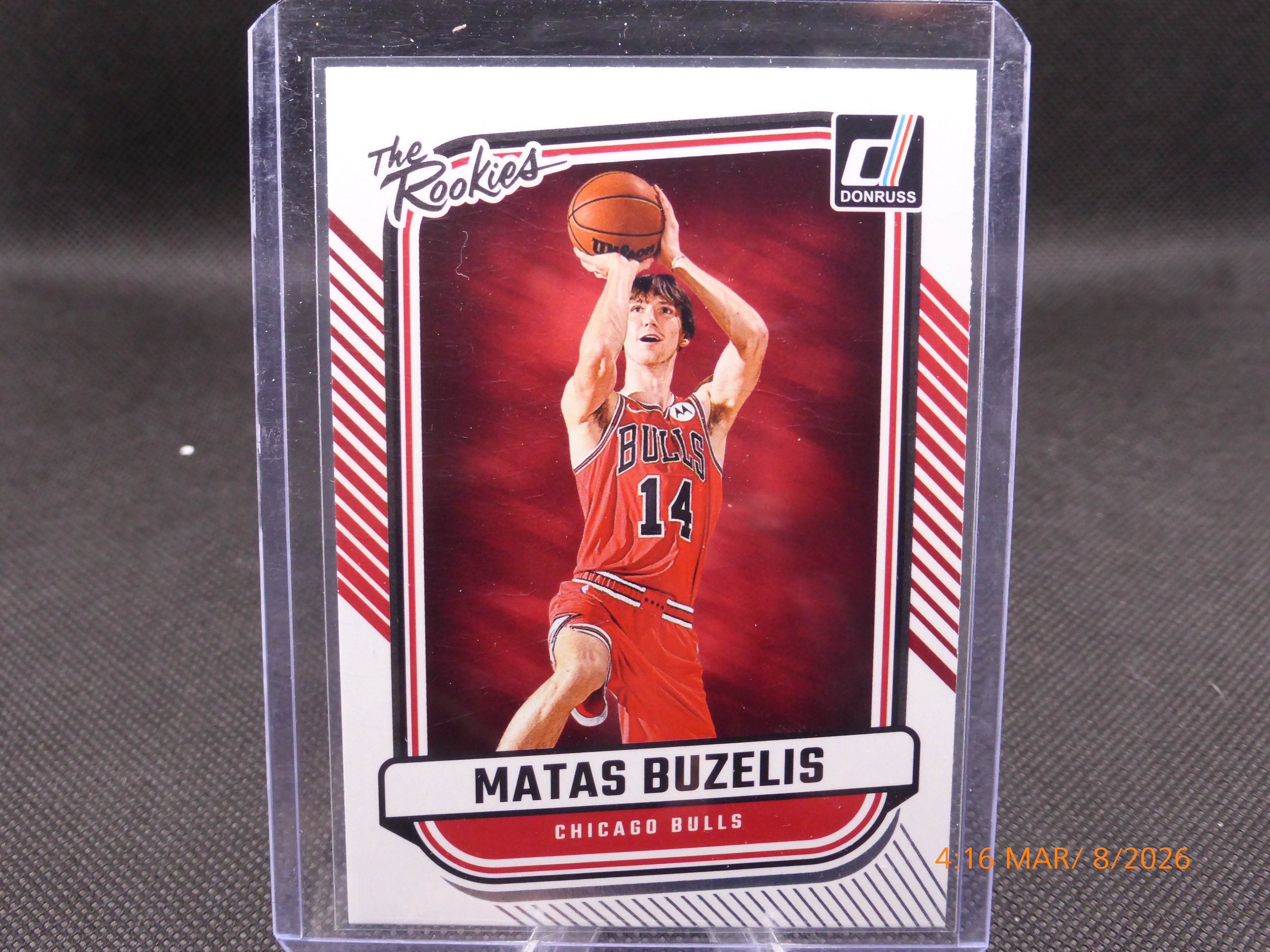 24 Donruss Matas Buzelis #1 The Rookies (RC)