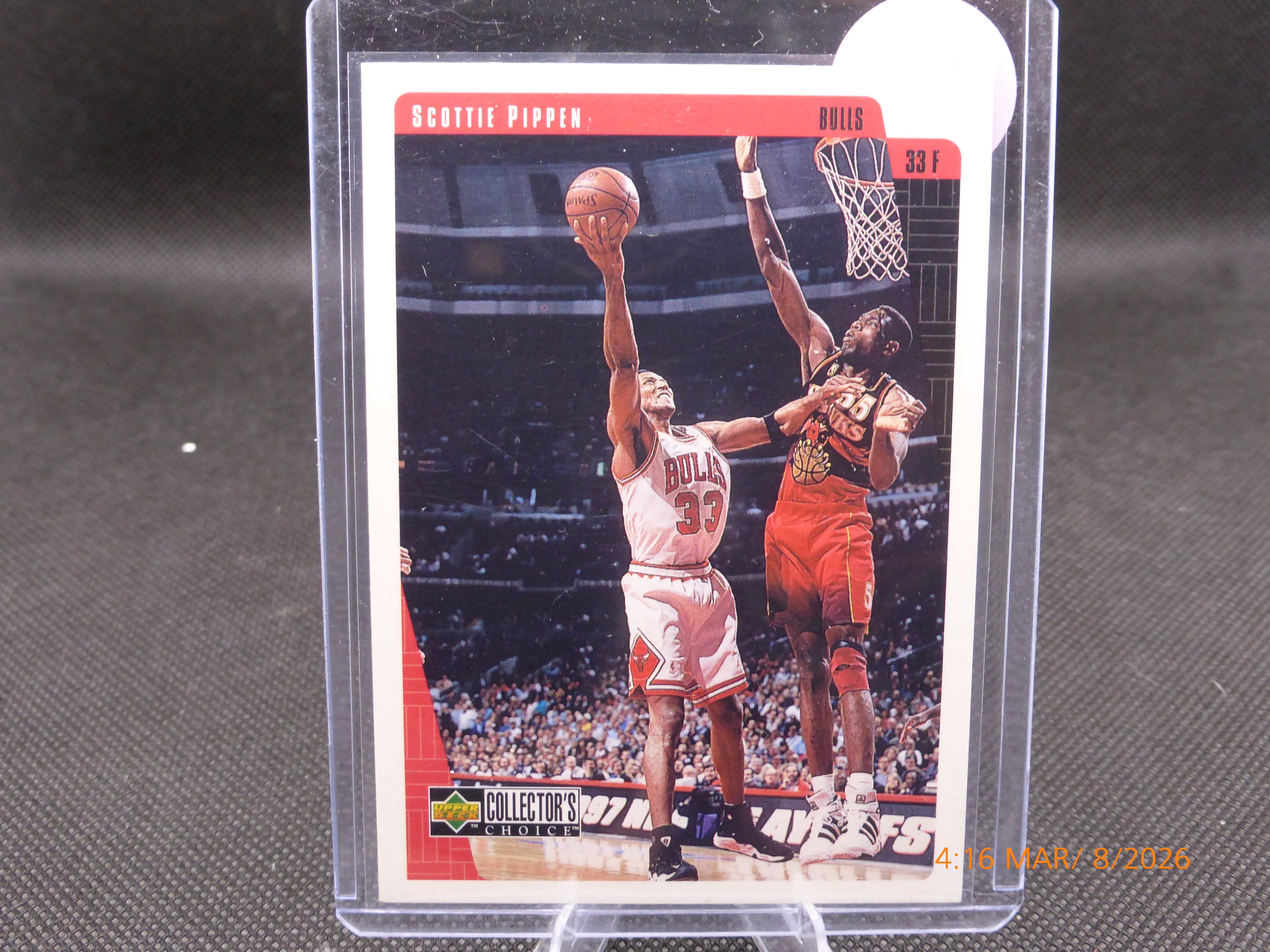 98 Collector's Choice Scottie Pippen #CBB