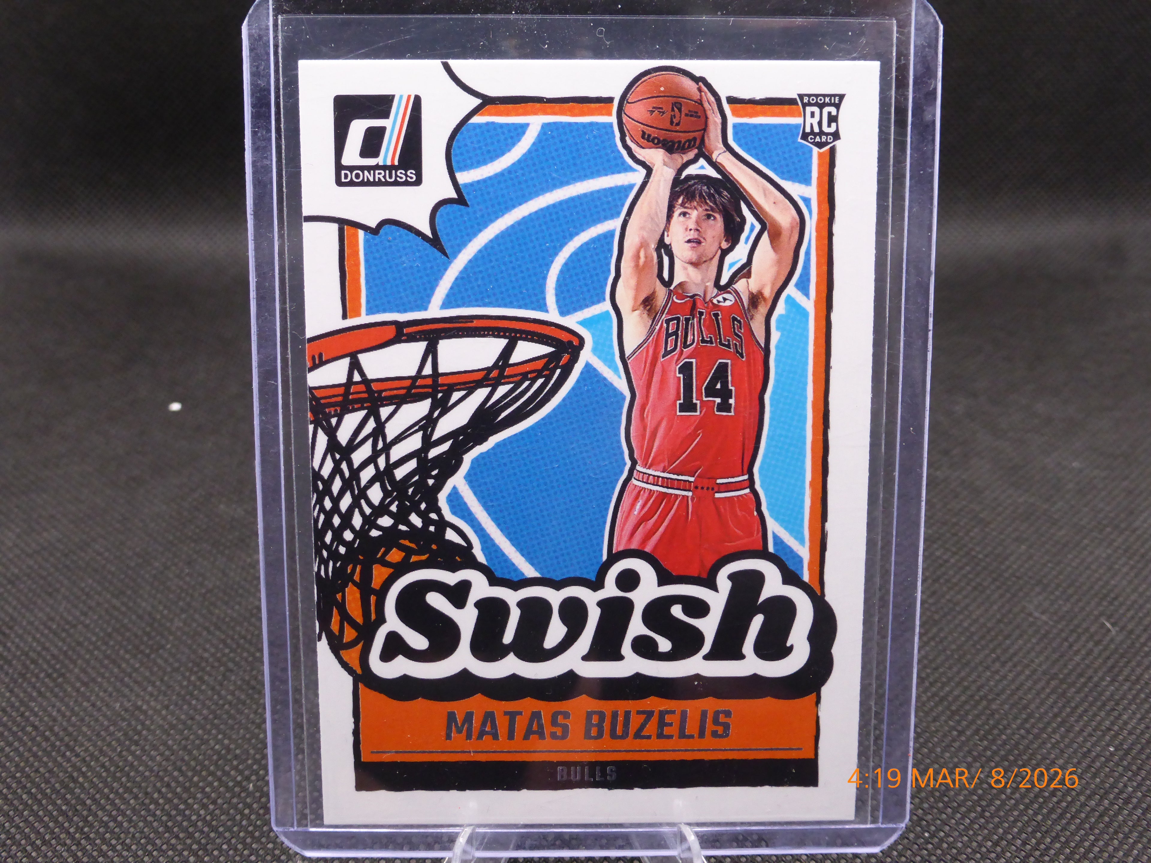 24 Donruss Matas Buzelis #4 Swish (RC)